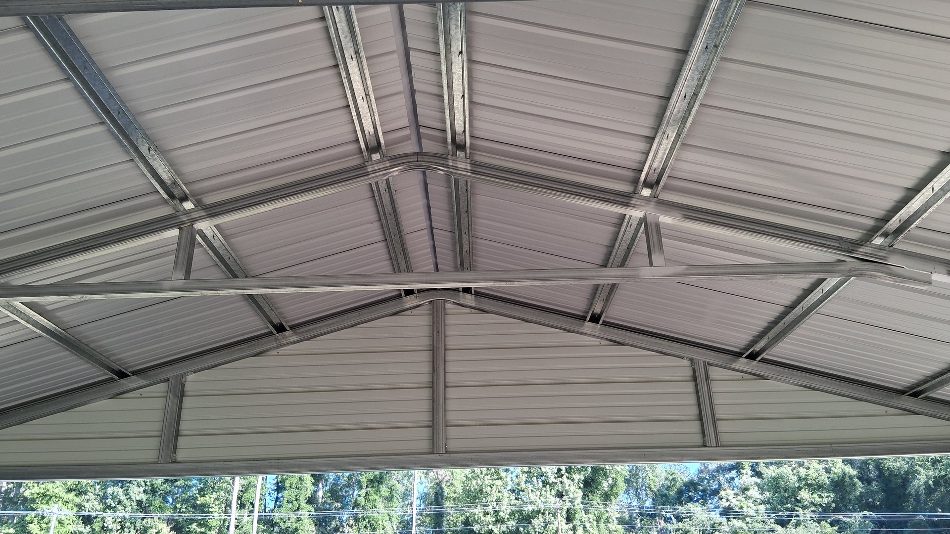 Quality construction of custom carport at PVBMC