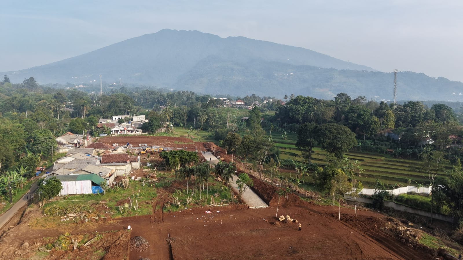 The Halimun Salak Kavling Villa Bogor Selatan foto dari udara