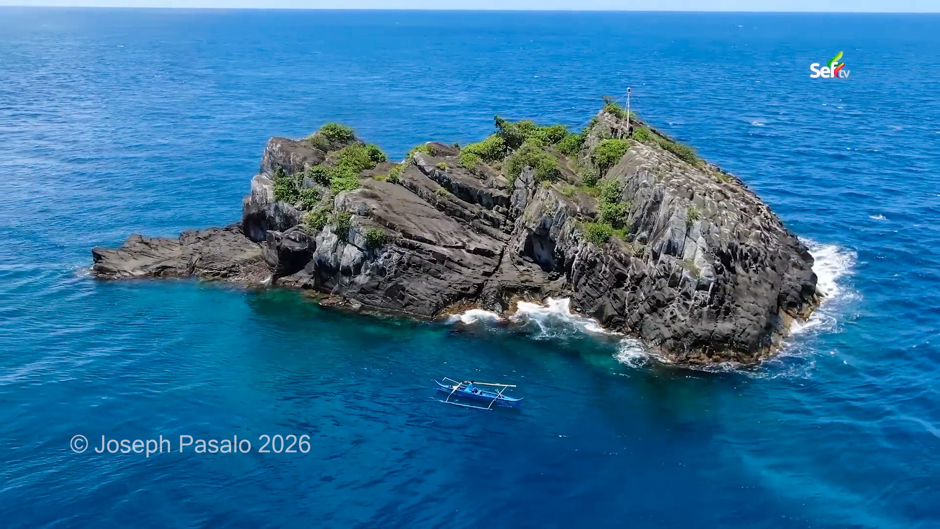 Snake Island in Southern Leyte, Philippines