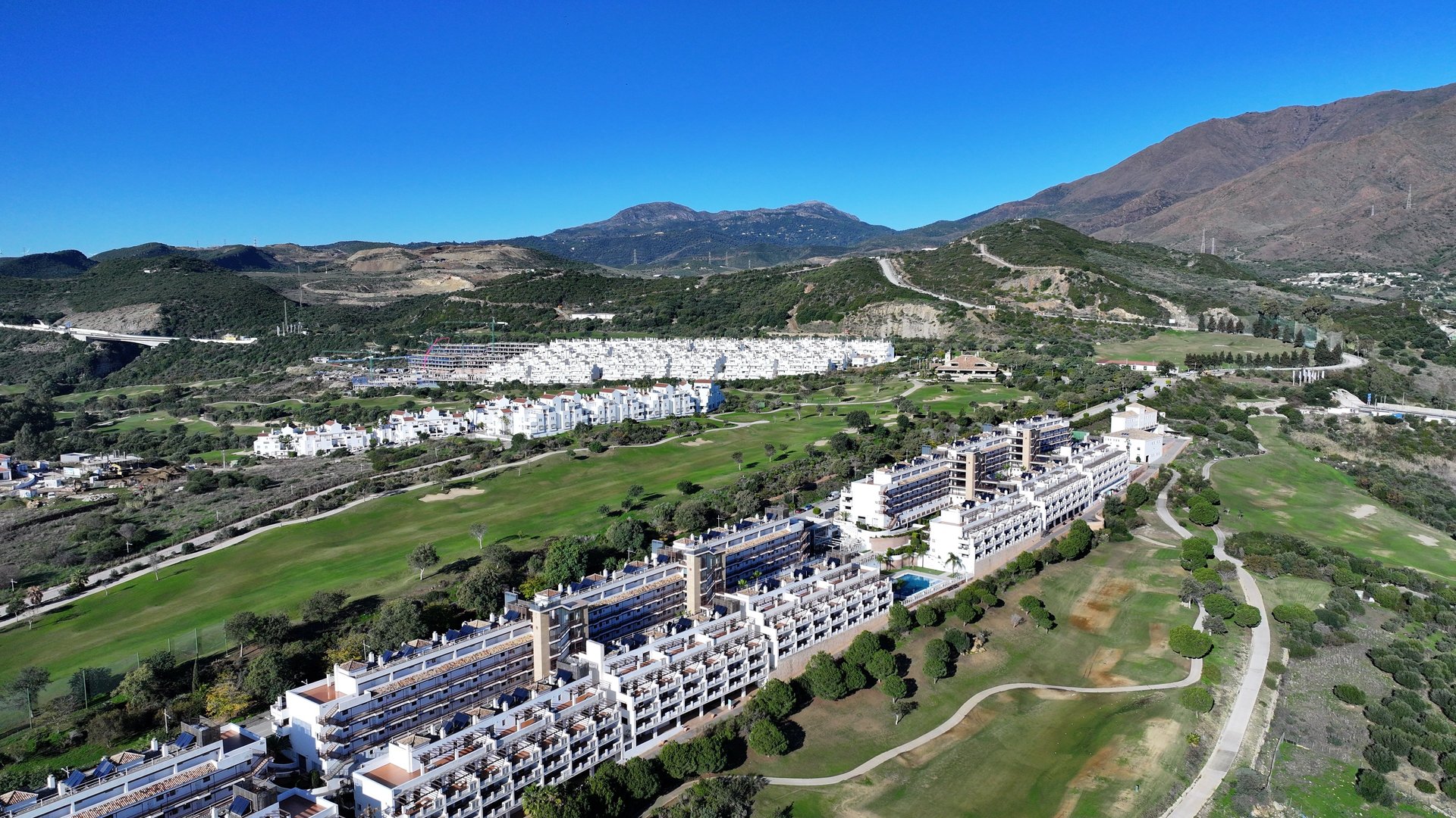 promoción inmobiliaria con dron