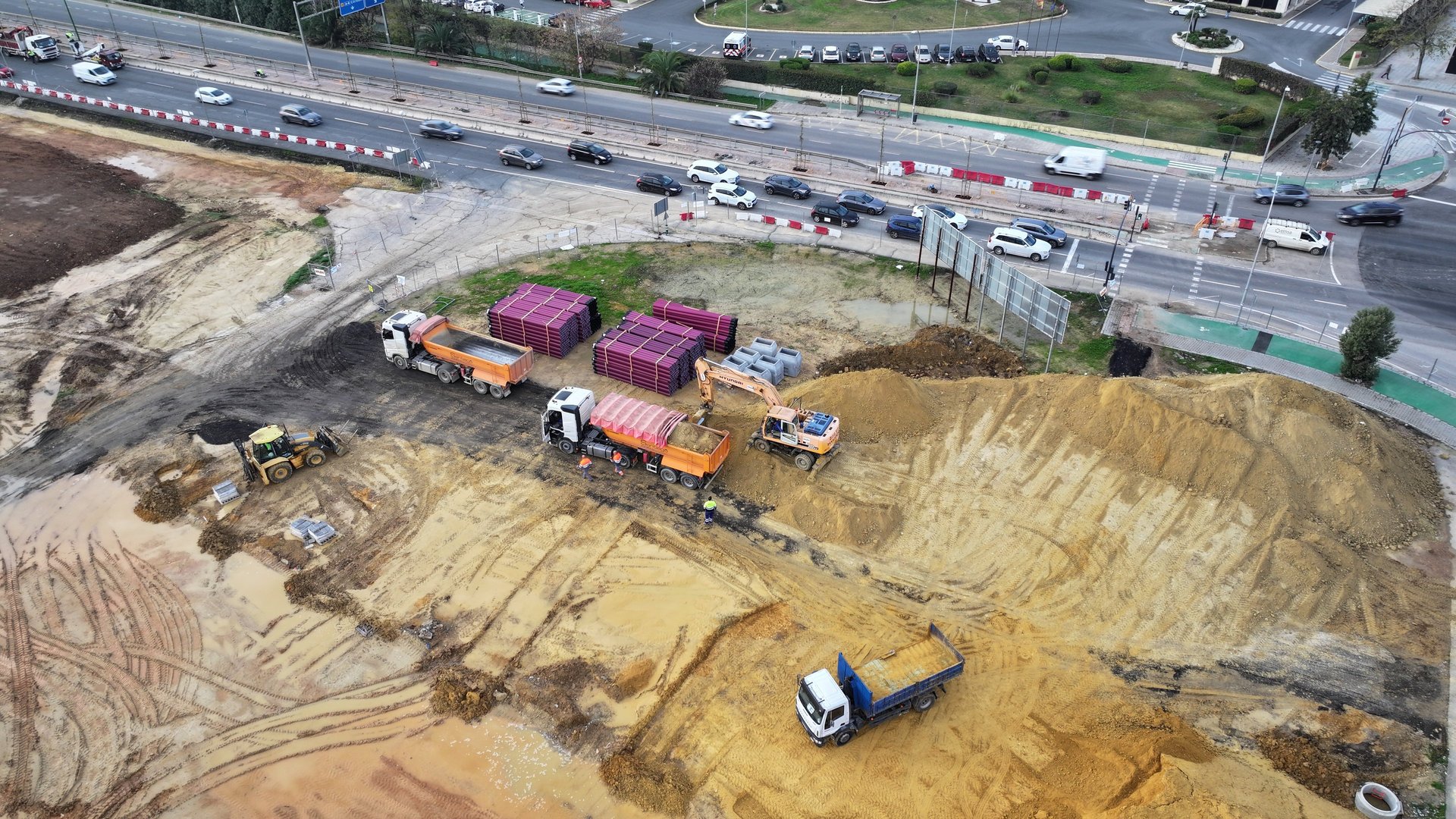 seguimiento de obra privada con drones