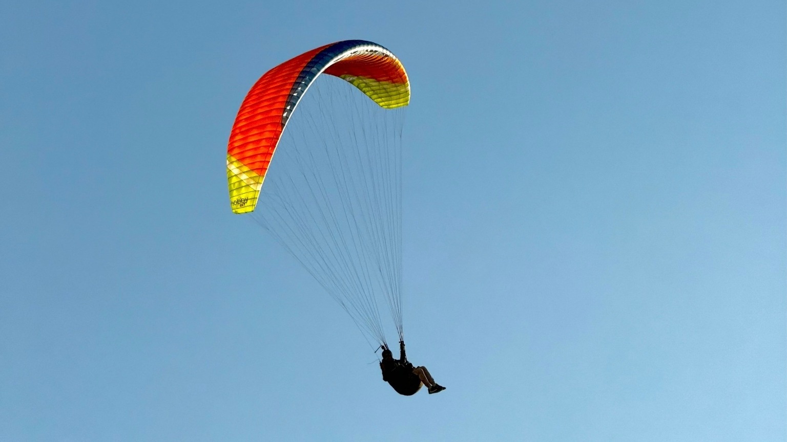 hobbyGT Orange acro paraglider