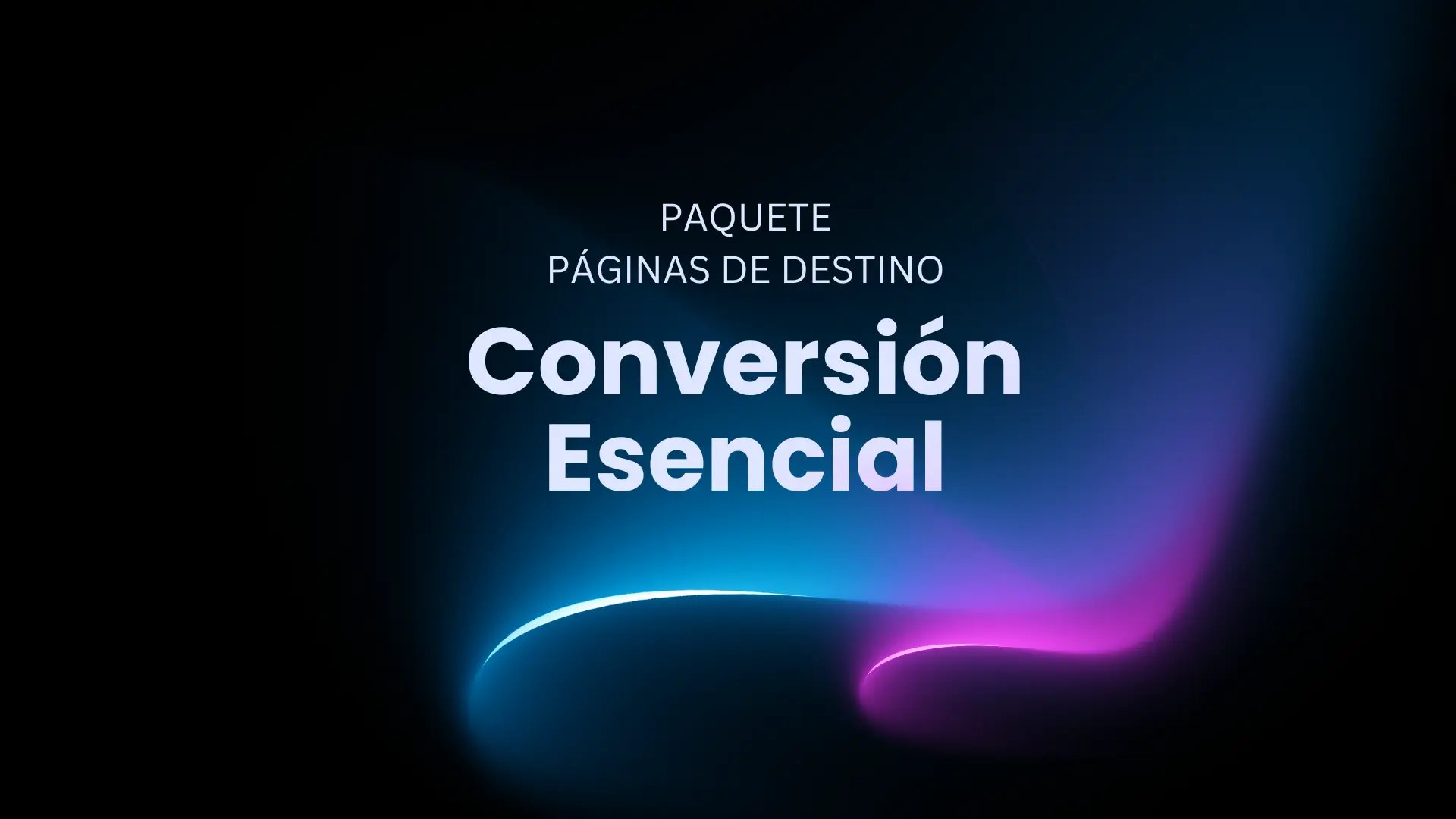 WebPro247 - Creación de Páginas de Destino Paquete Conversión Esencial