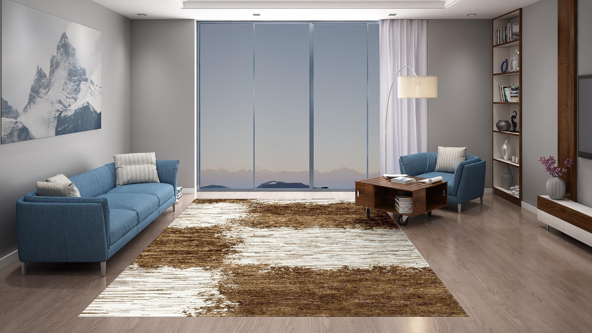 100 knots tibetton carpet