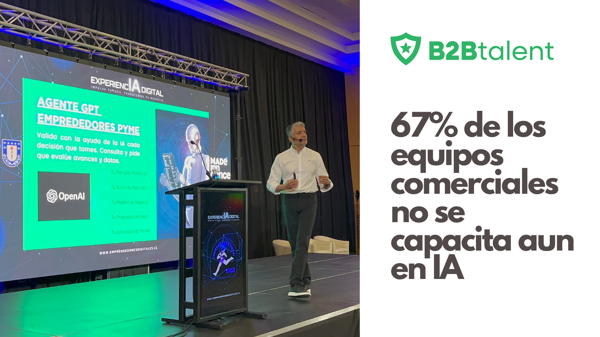 Jorge Oliva: Formación ejecutiva en IA aplicada a negocios y ventas B2B: cursos sincrónicos online