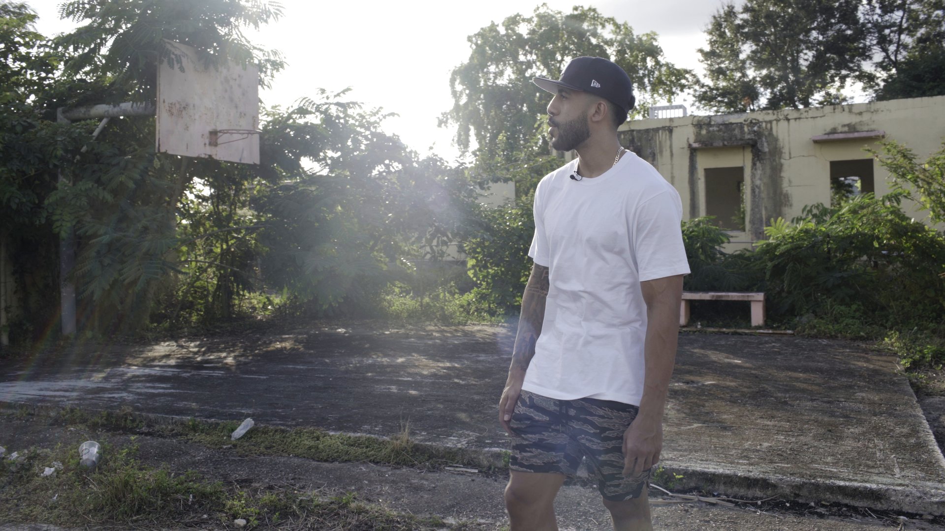 Hoop Warrior- Jorge Matos remembers his old school where he began to play basketball.