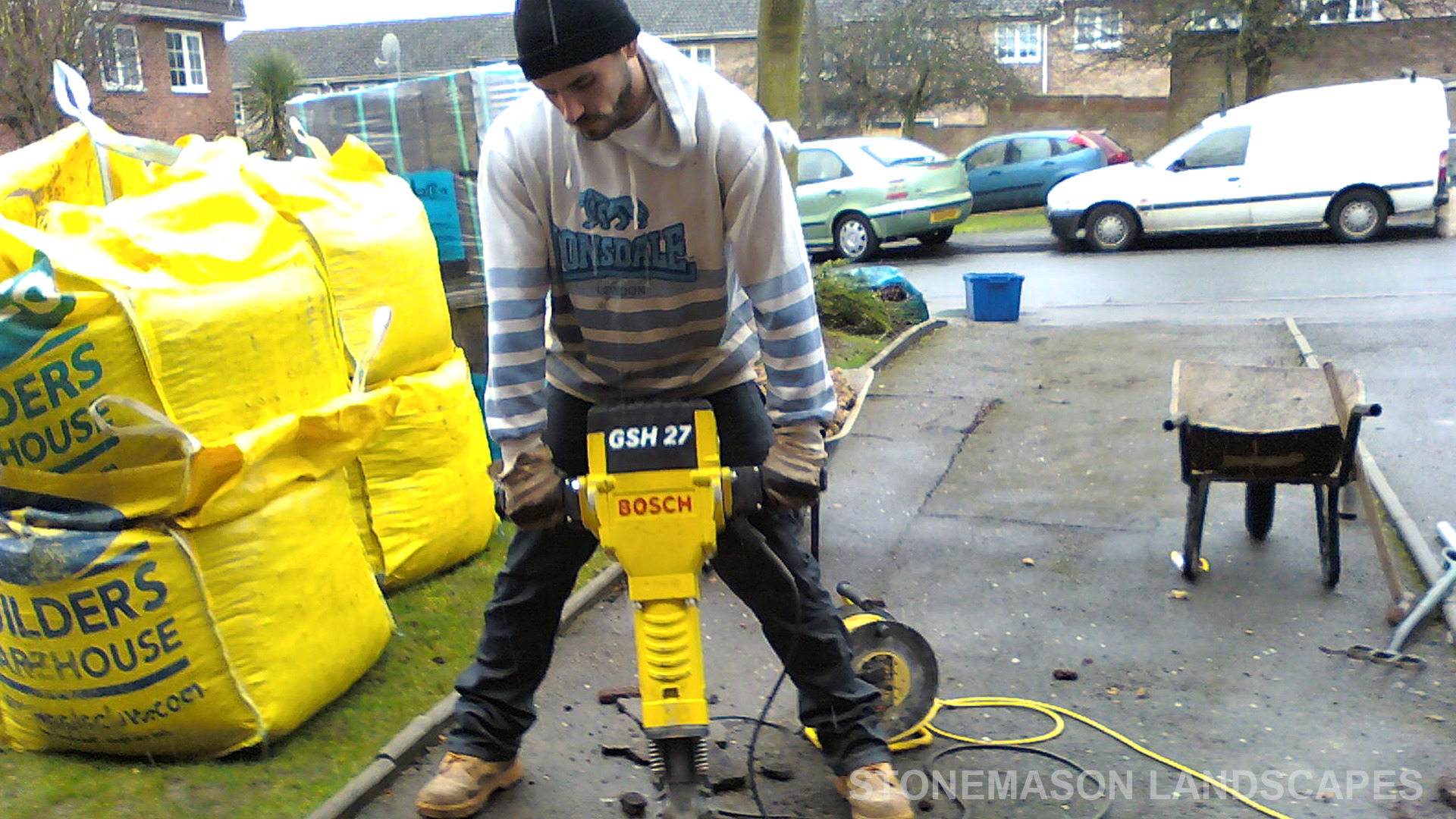 Ground Work By Stonemason Landscapes Romford - Hornchurch - Gidea Park - Brentwood - Upminster
