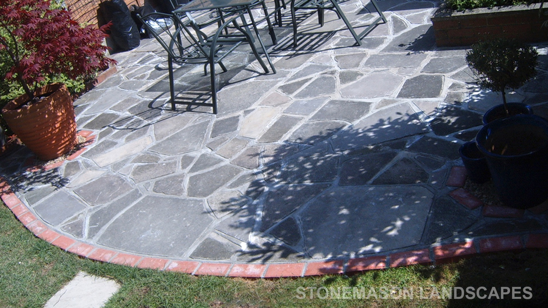 Crazy Paving Patio