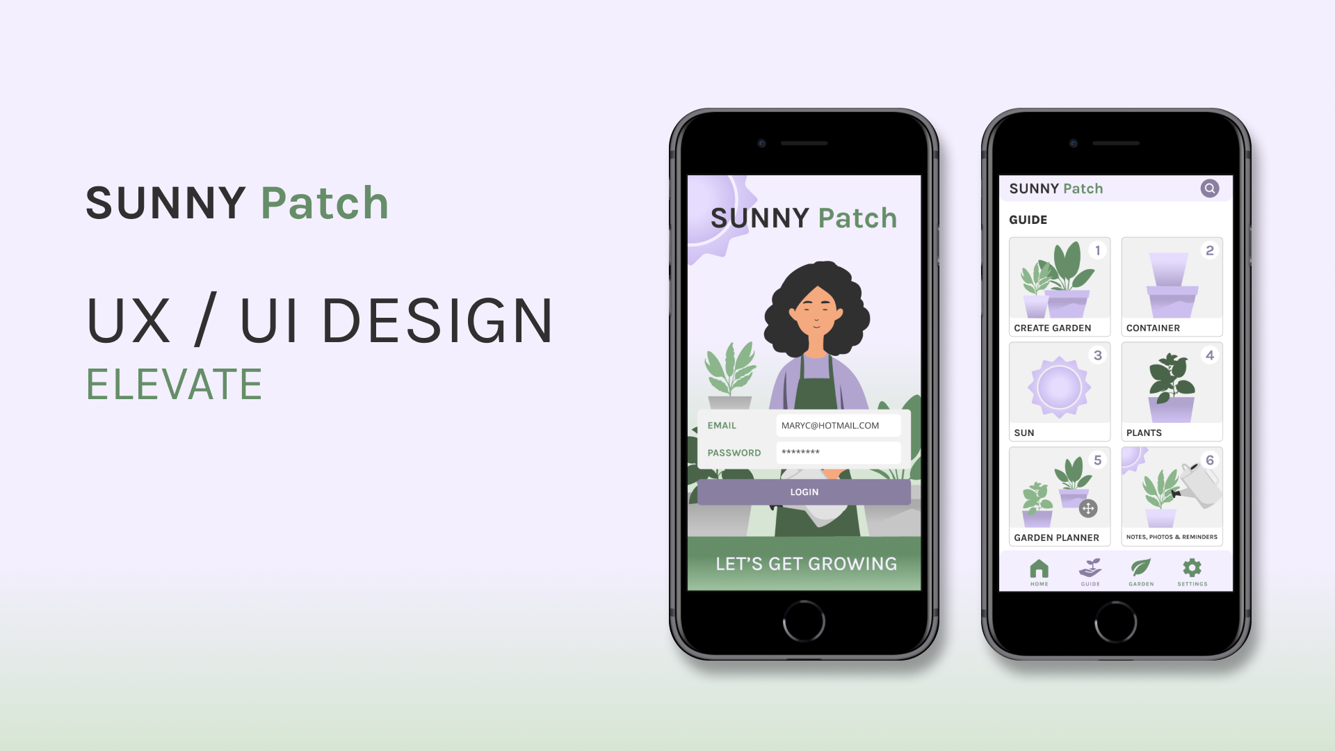Sunny Patch gardening and sun path app