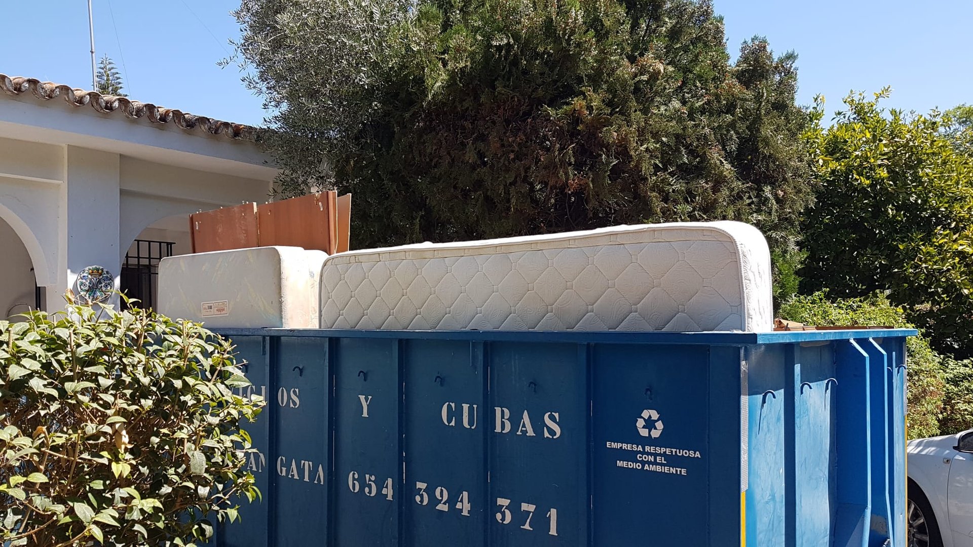 Alquiler de Cubas para Enseres Voluminosos en Sevilla y el Aljarafe