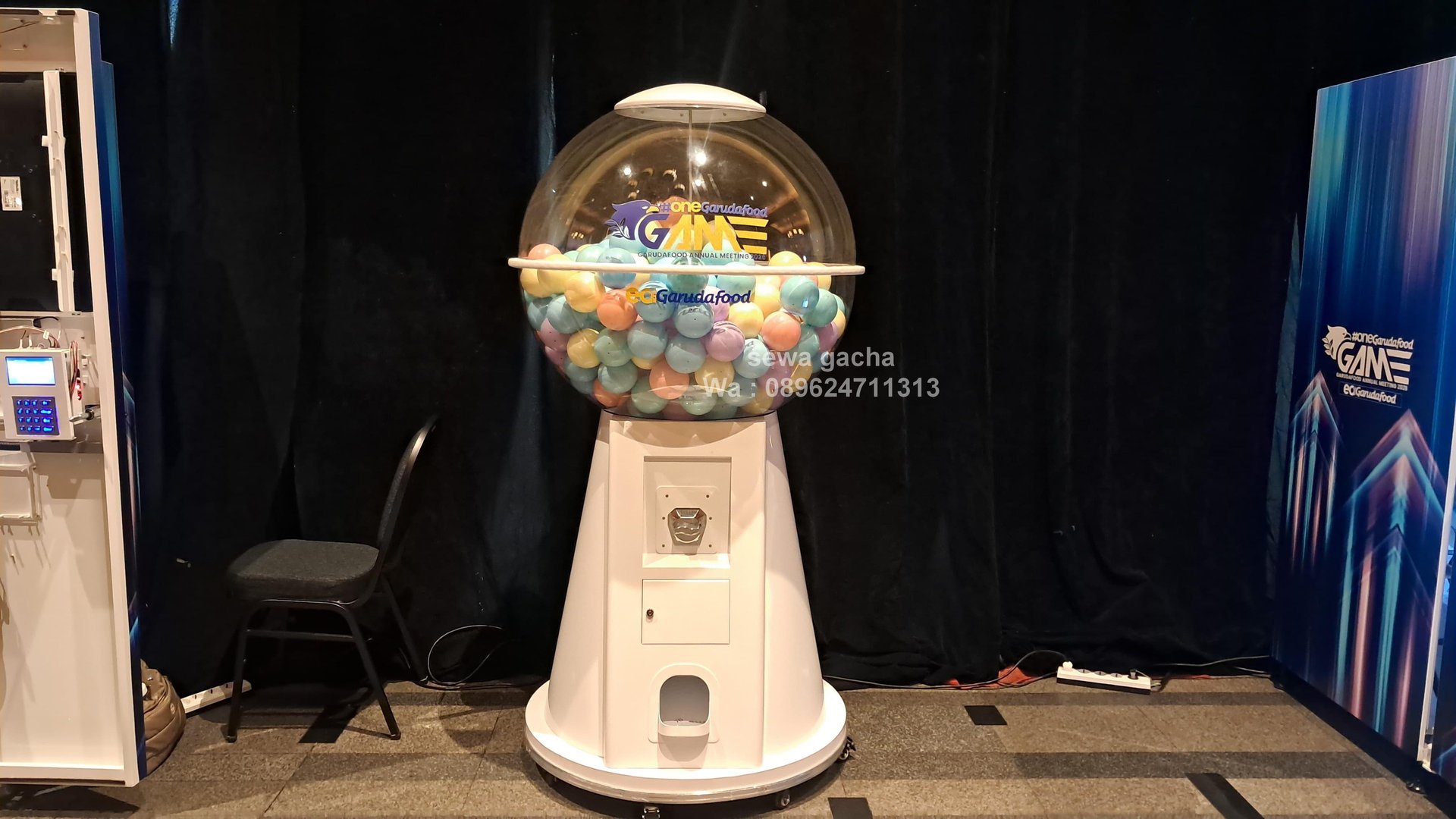 jasa sewa mesin gachapon gacha jumbo XL