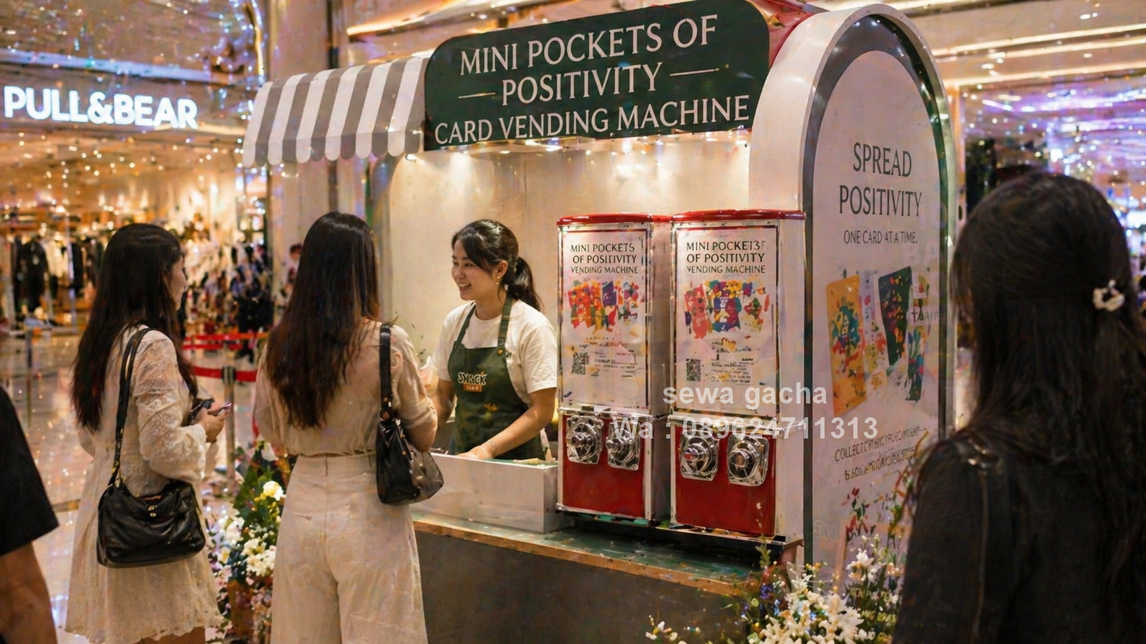 sewa card vending machine event