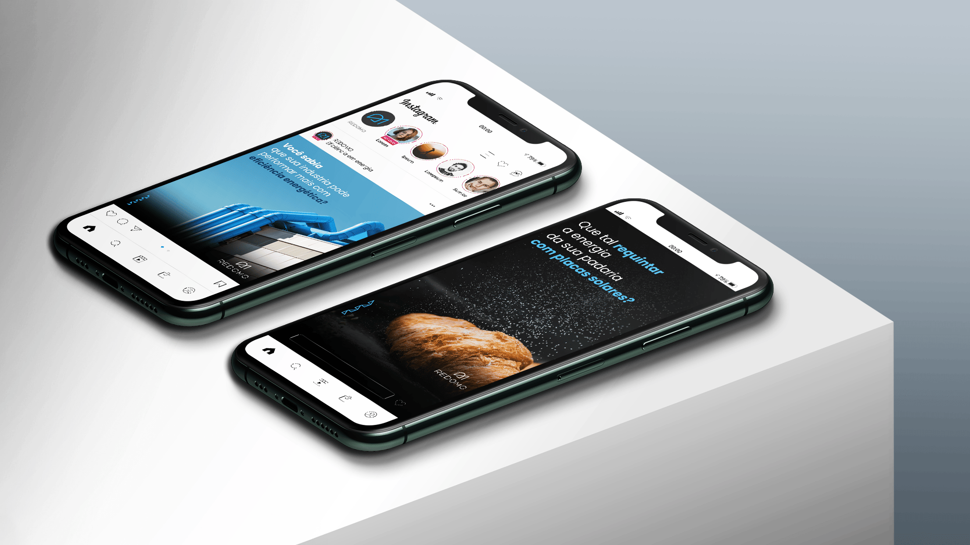 Projeto Redomo – Projeto de Identidade de Marca feito pelo Estúdio Criativo Voluca