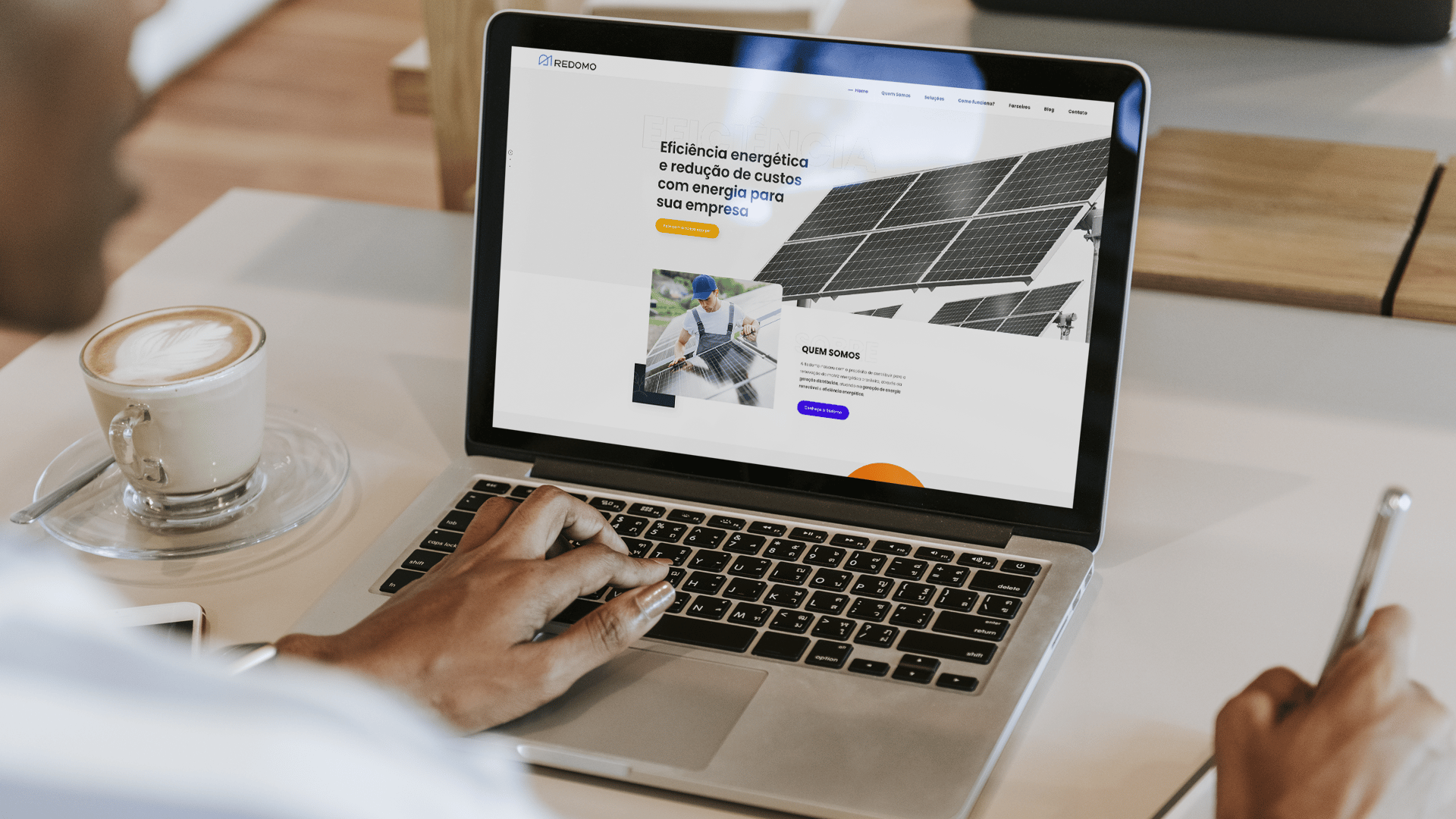 Projeto Redomo – Projeto de Identidade de Marca feito pelo Estúdio Criativo Voluca