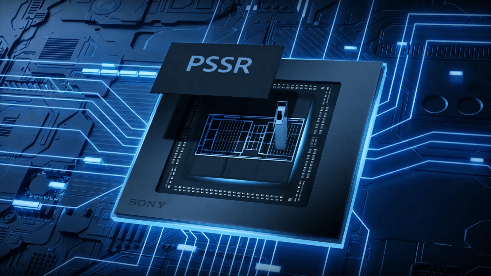 Detalle del hardware dedicado al reescalado por IA (PSSR) de la PS5 Pro en MBTECNIC.