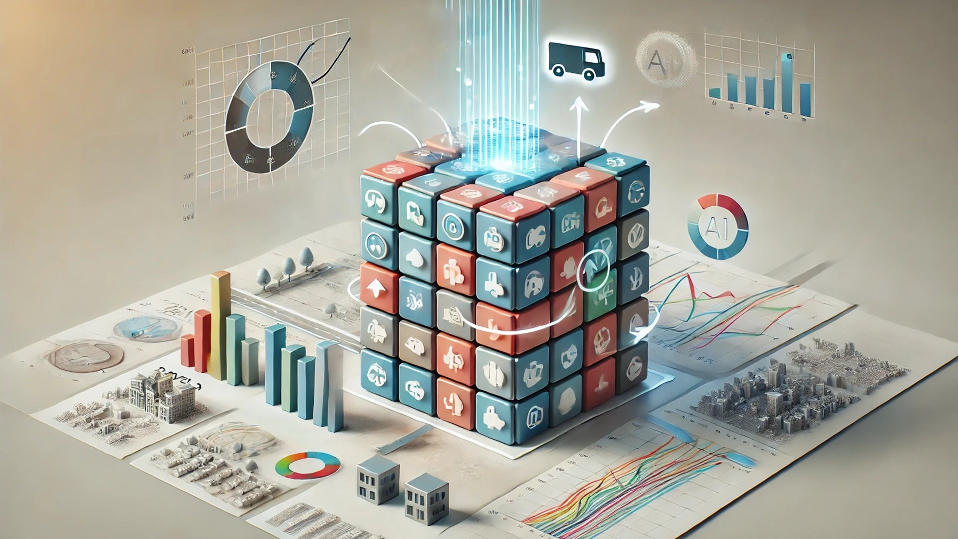 data cube many variables