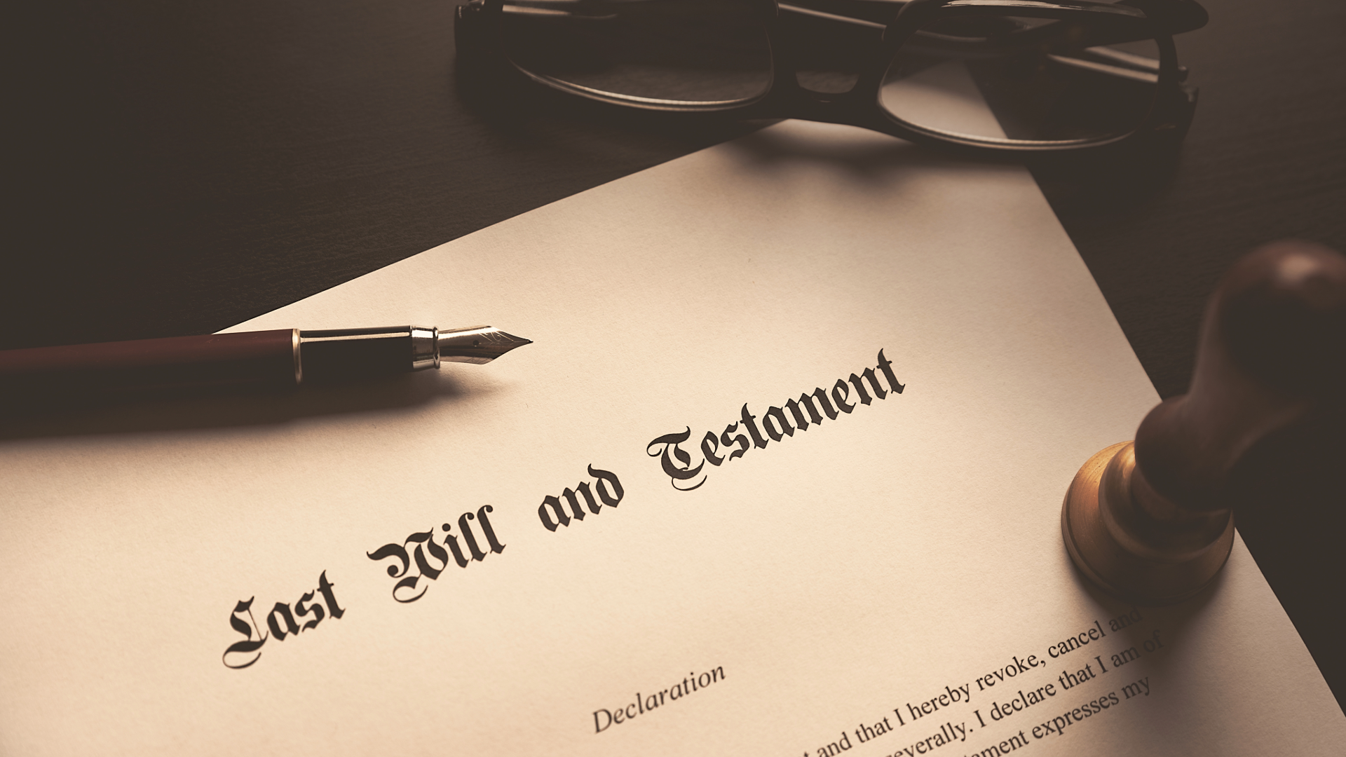 last will and testament for legacy planning