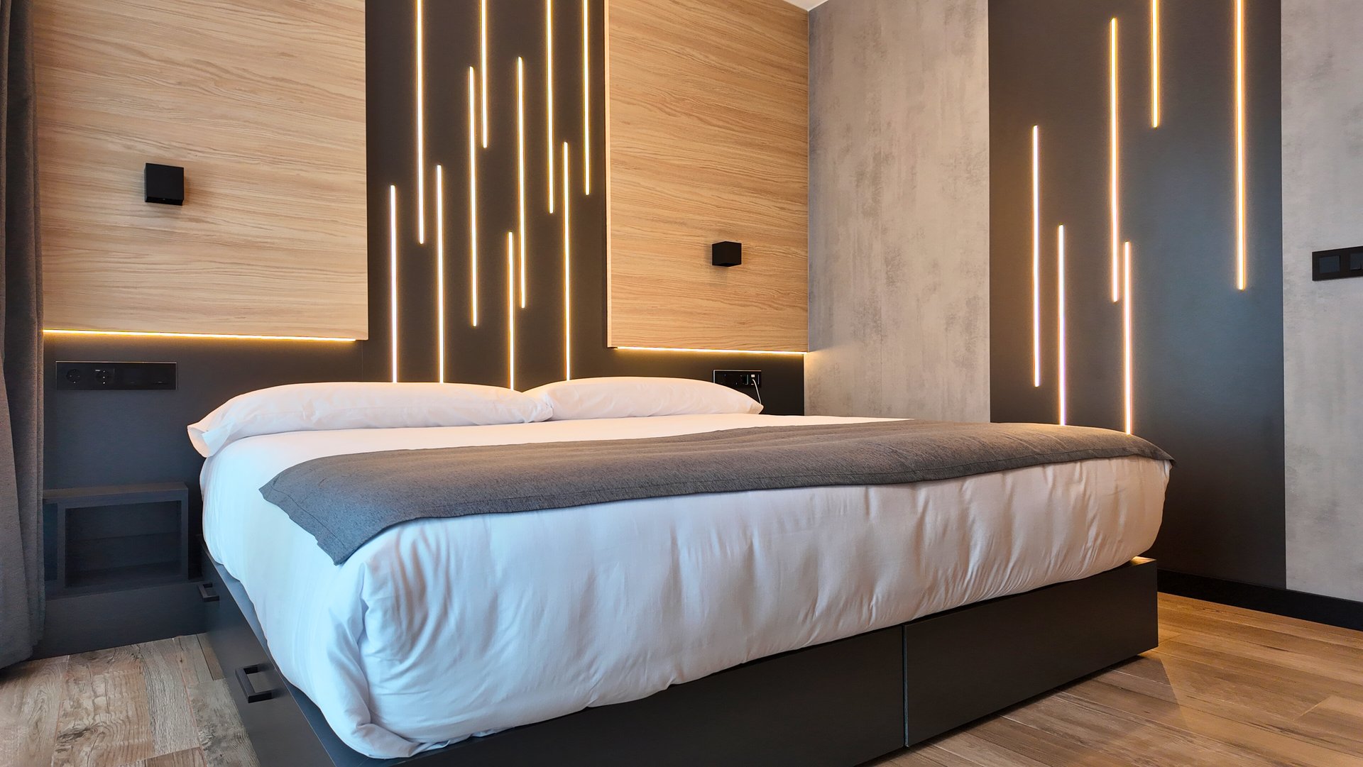 Habitación doble estándar del Hotel Focus en el Pas de la Casa, Andorra. En los Pirineos