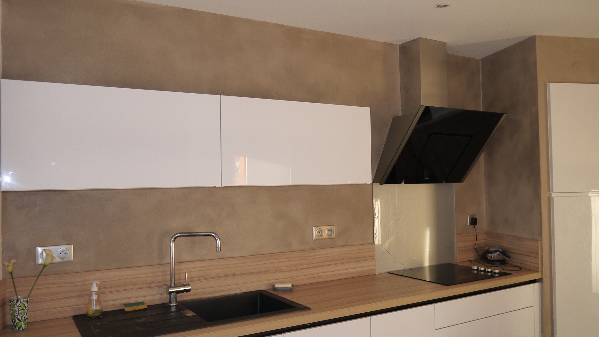 béton ciré sol cuisine