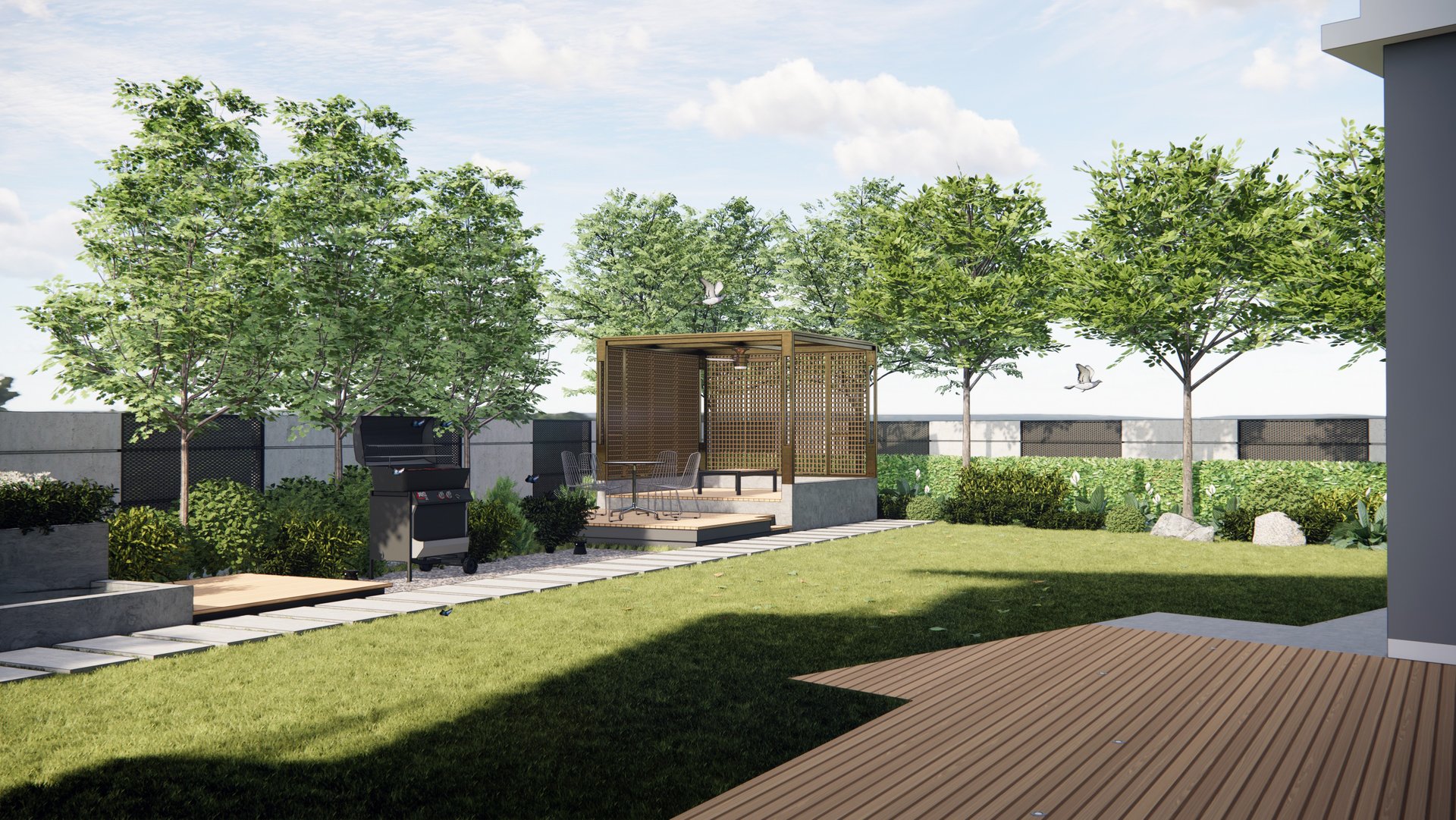 perdana hill backyard