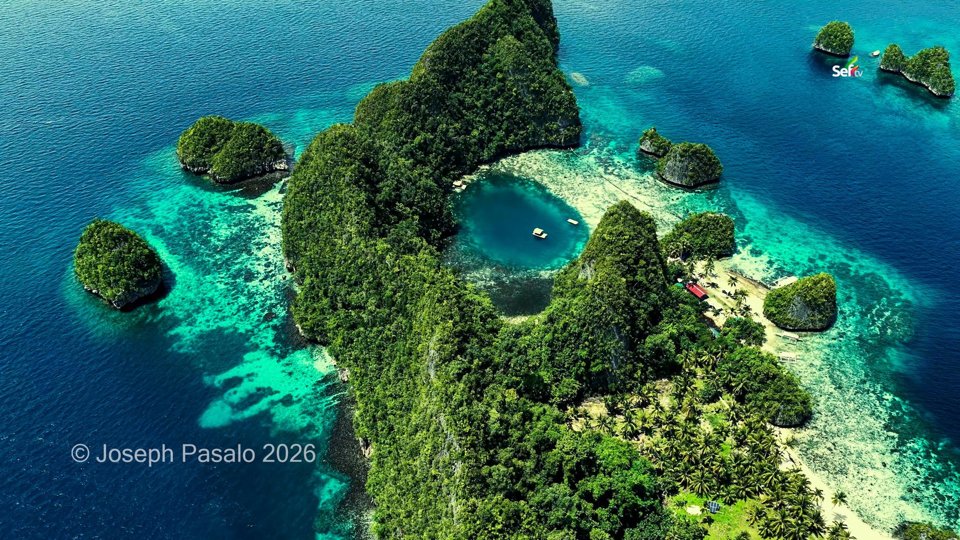 Blue Lagoon in Dinagat Island