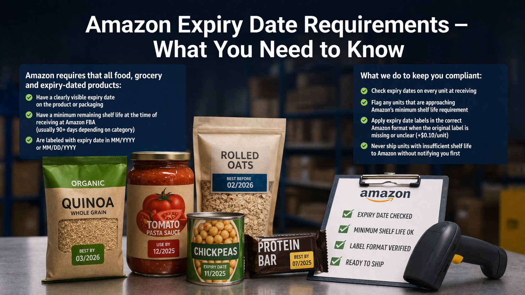 Amazon Expiry Date Requirements — What You Need to Know