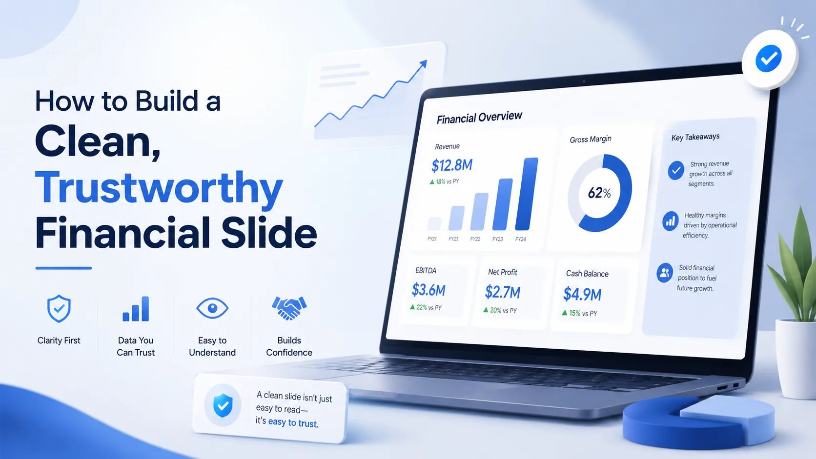 How to Build a Clean, Trustworthy Financial Slide