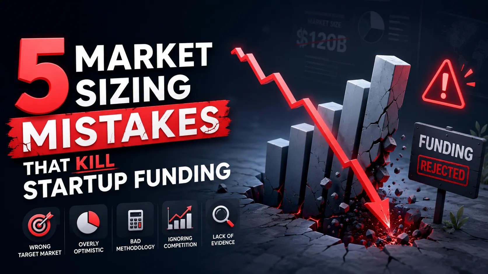 5 Market Sizing Mistakes That Kill Startup Funding
