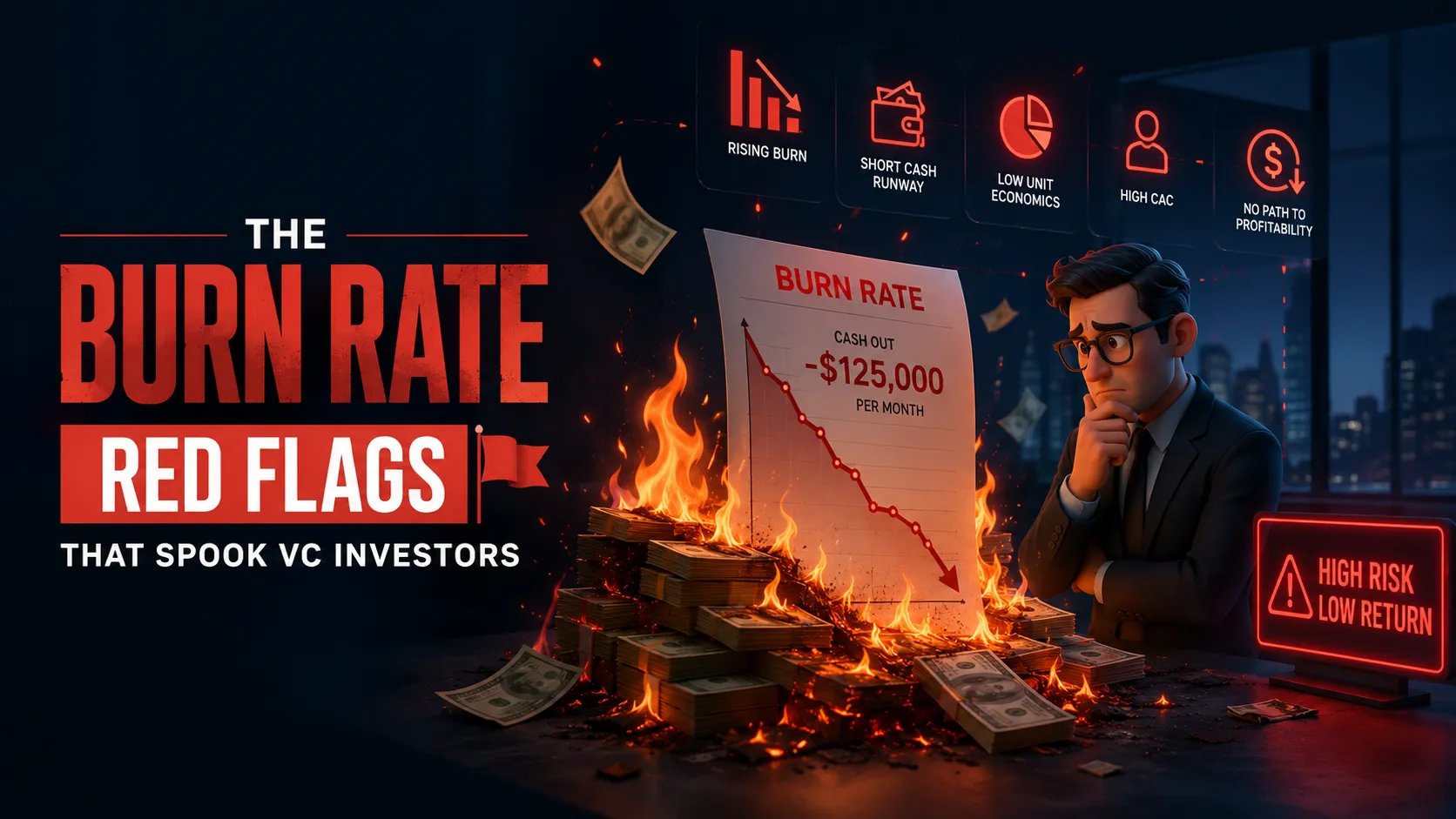 The Burn Rate Red Flags That Spook VC Investors