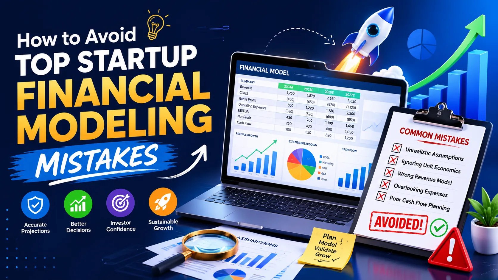 How to Avoid Top Startup Financial Modeling Mistakes