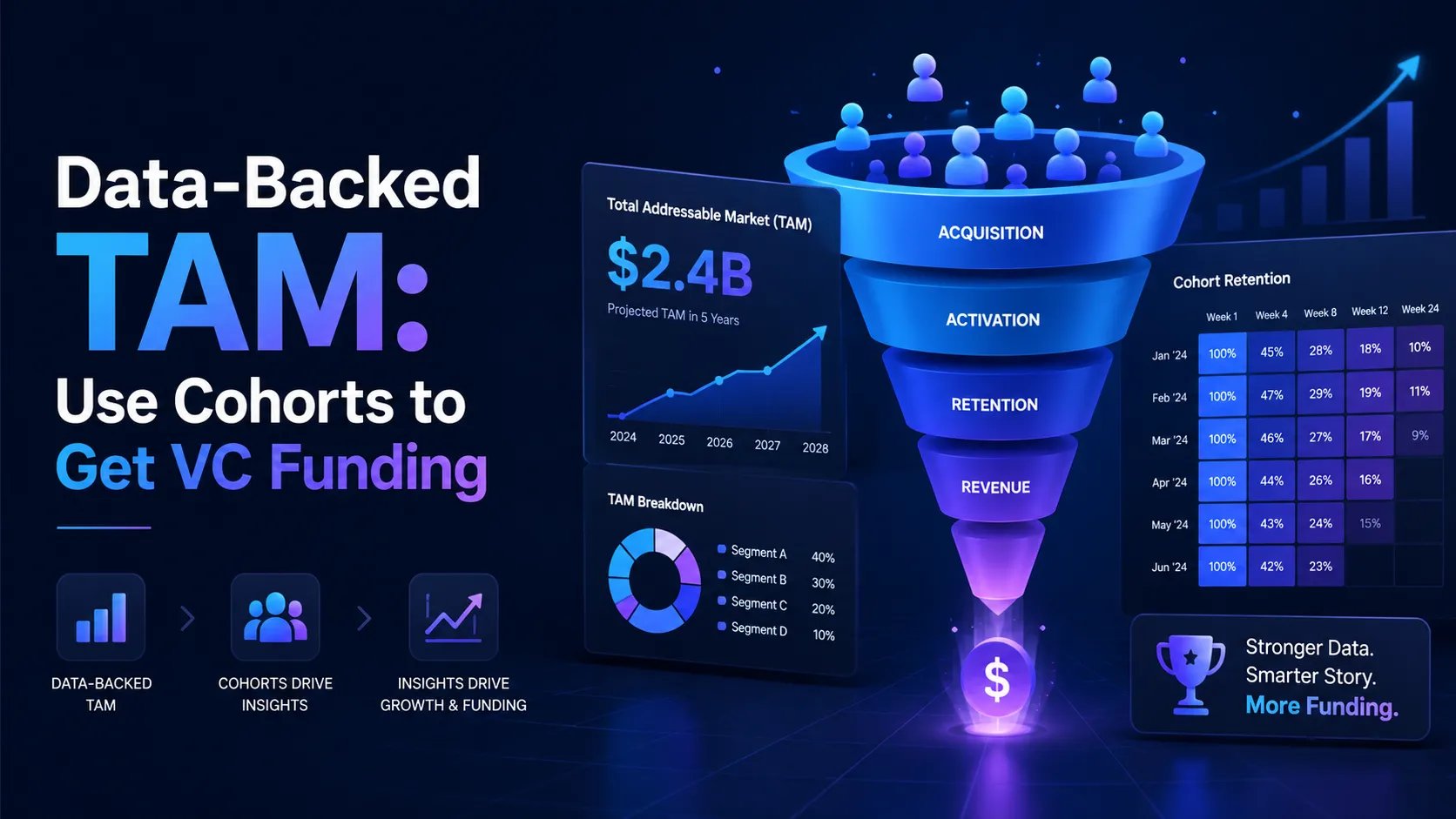 Data-Backed TAM: Use Cohorts to Get VC Funding