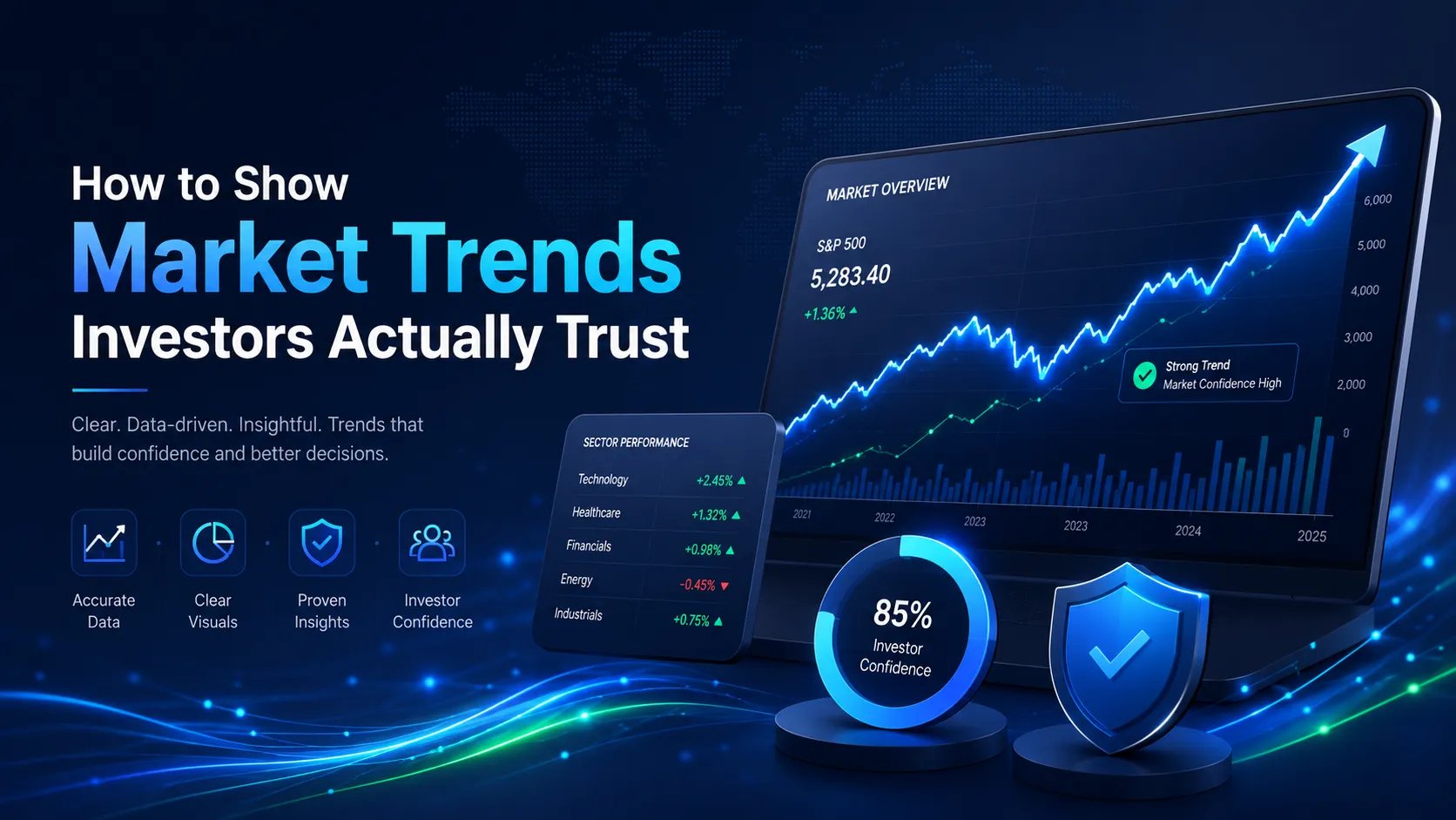 How to Show Market Trends Investors Actually Trust