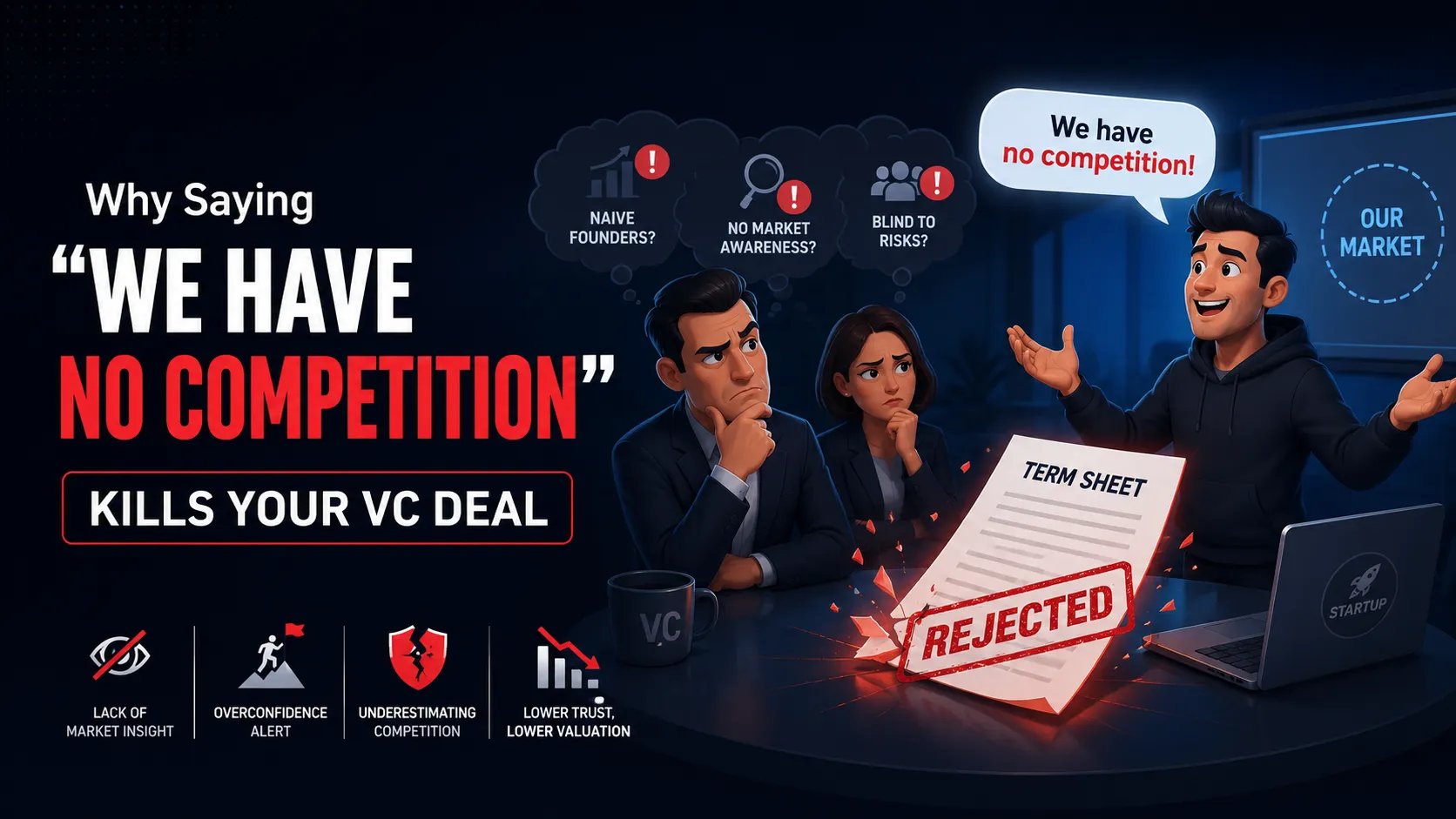 Why Saying "We Have No Competition" Kills Your VC Deal