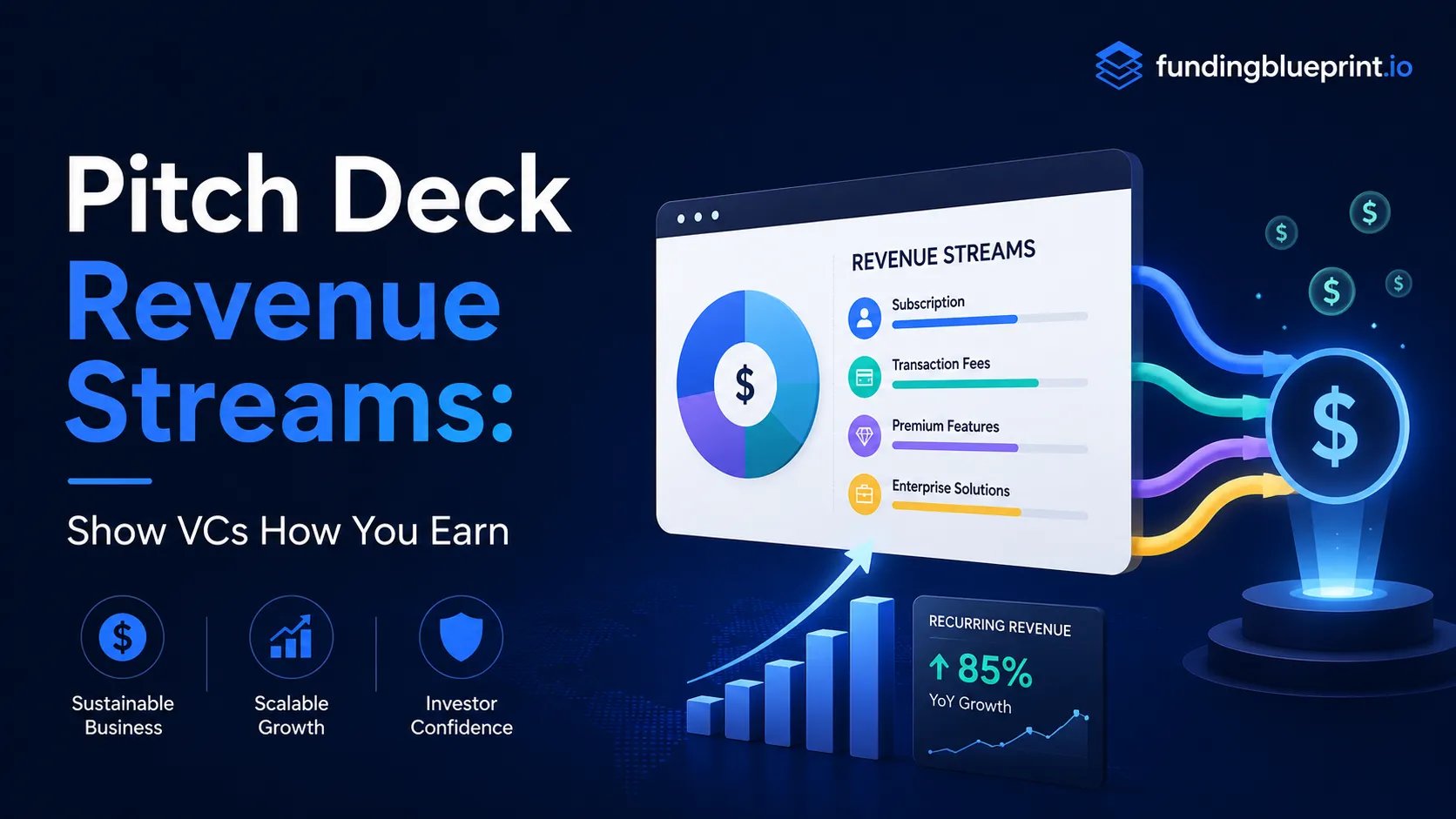 Pitch Deck Revenue Streams: Show VCs How You Earn