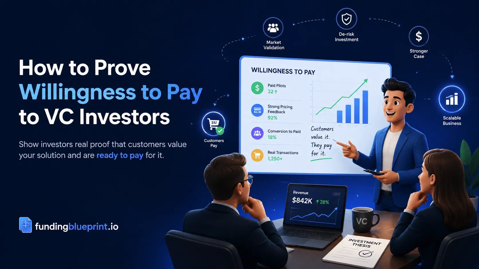 How to Prove Willingness to Pay to VC Investors