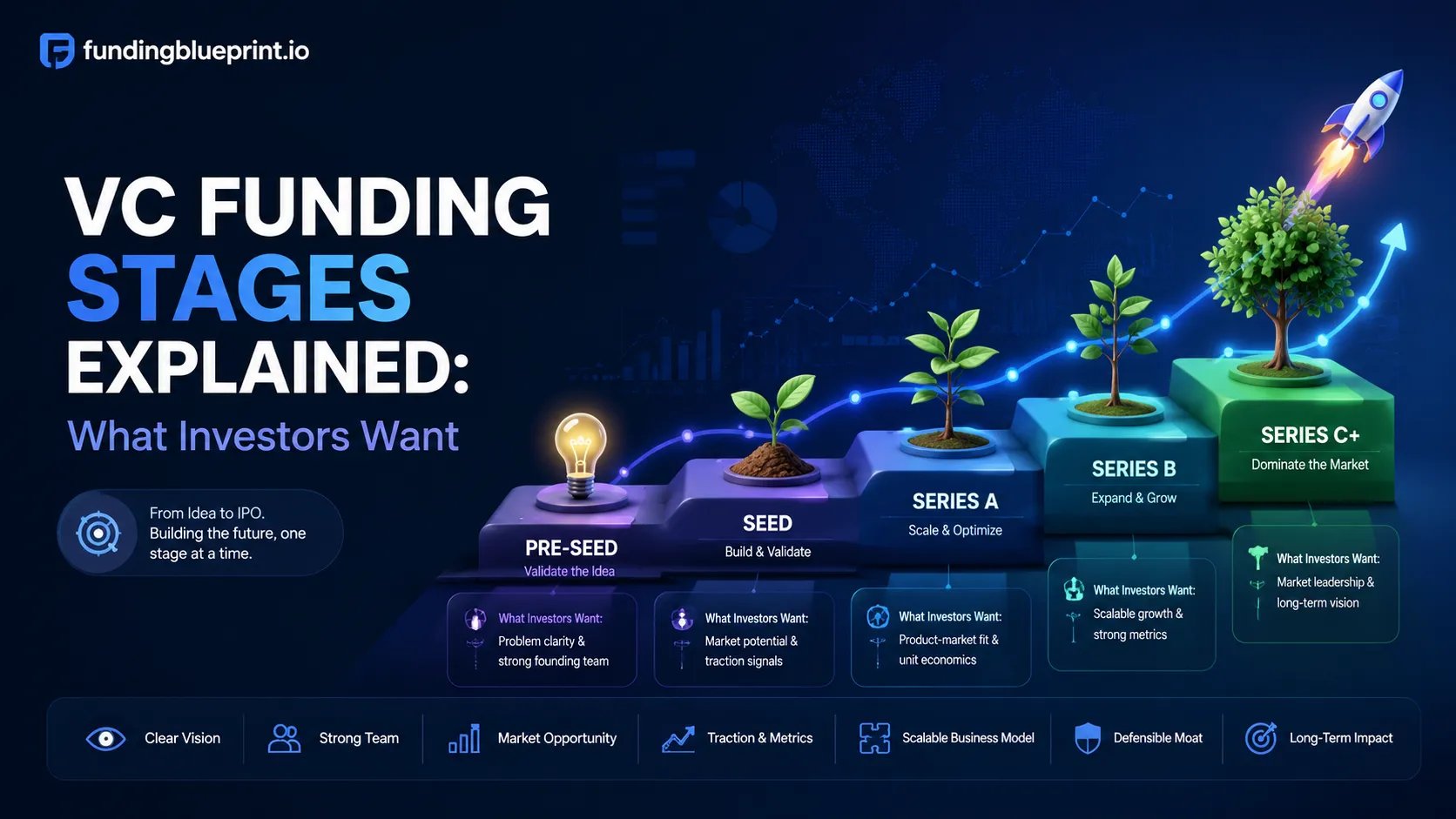 VC Funding Stages Explained: What Investors Want