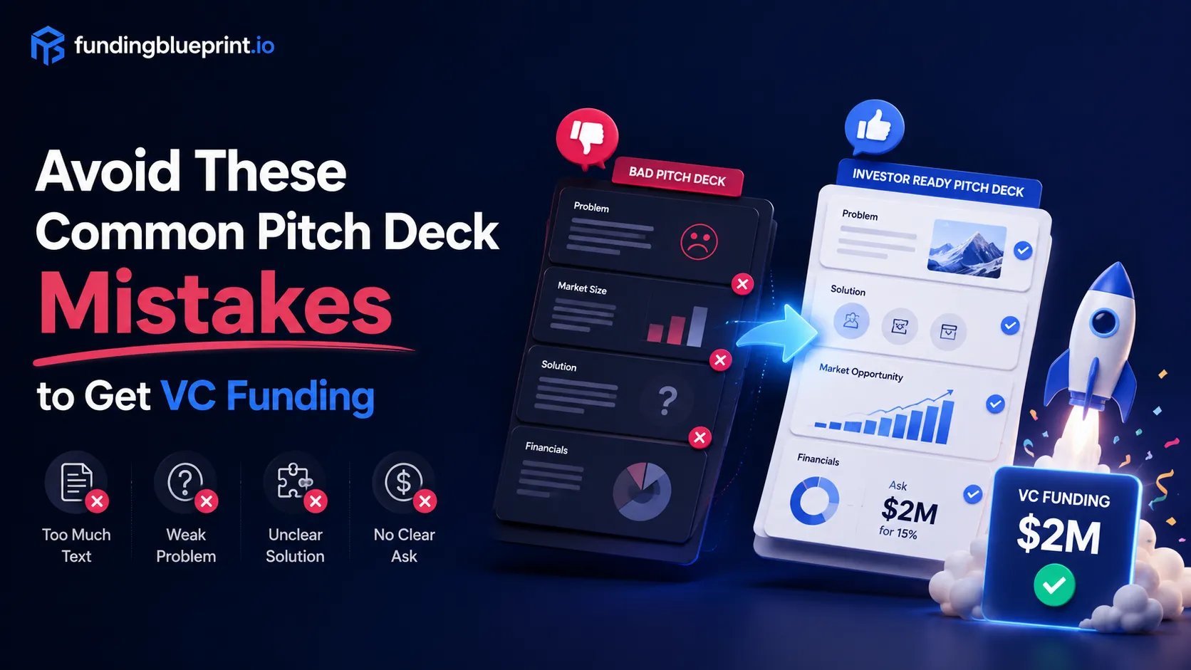 Avoid These Common Pitch Deck Mistakes to Get VC Funding