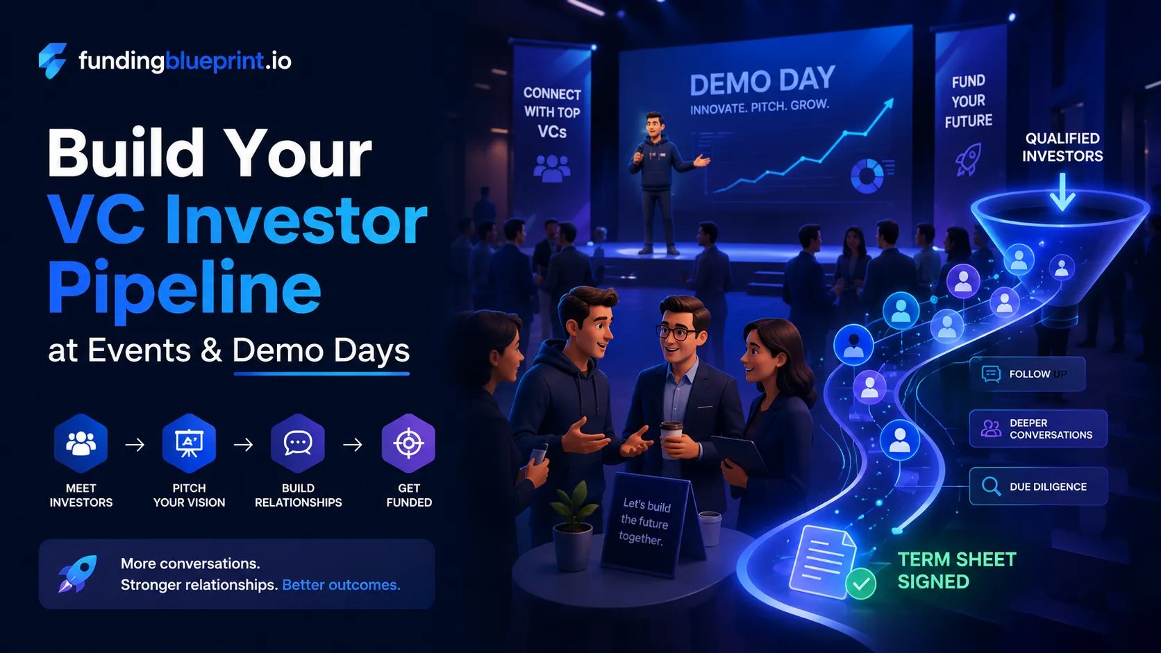 Build Your VC Investor Pipeline at Events & Demo Days