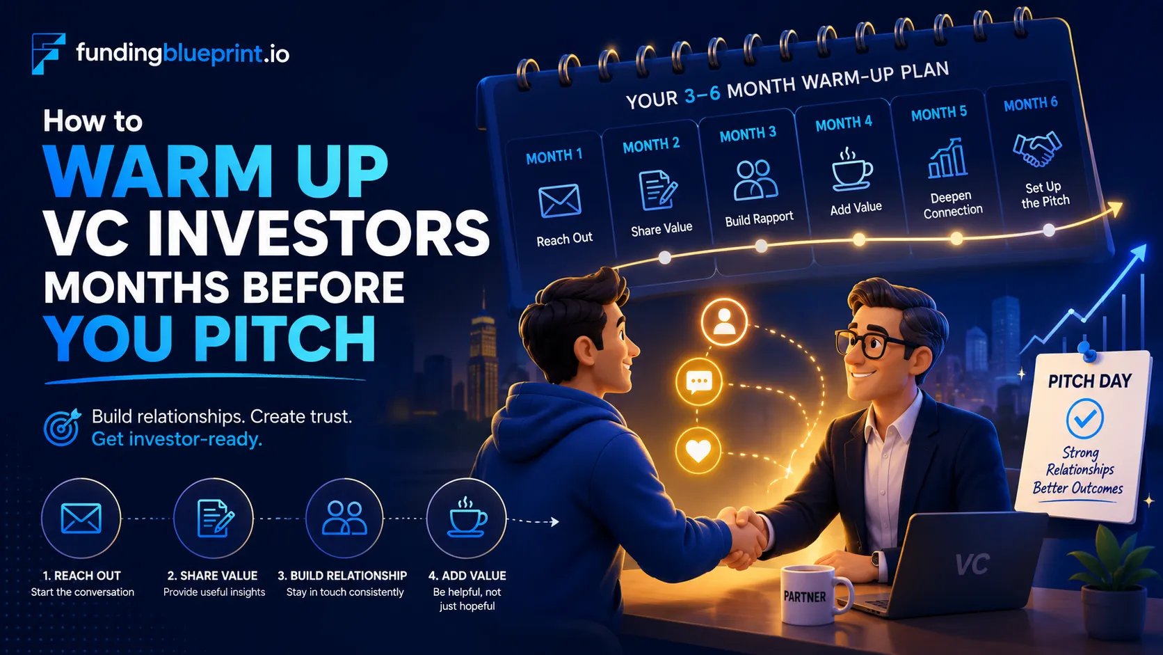 How to Warm Up VC Investors Months Before You Pitch