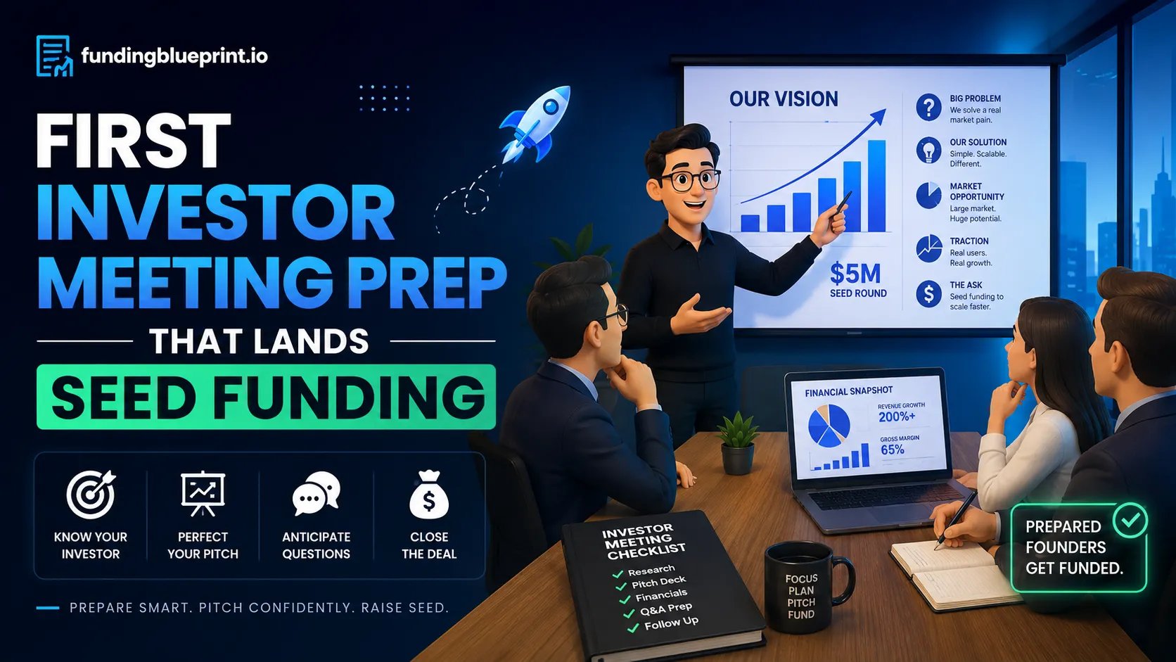 First Investor Meeting Prep That Lands Seed Funding