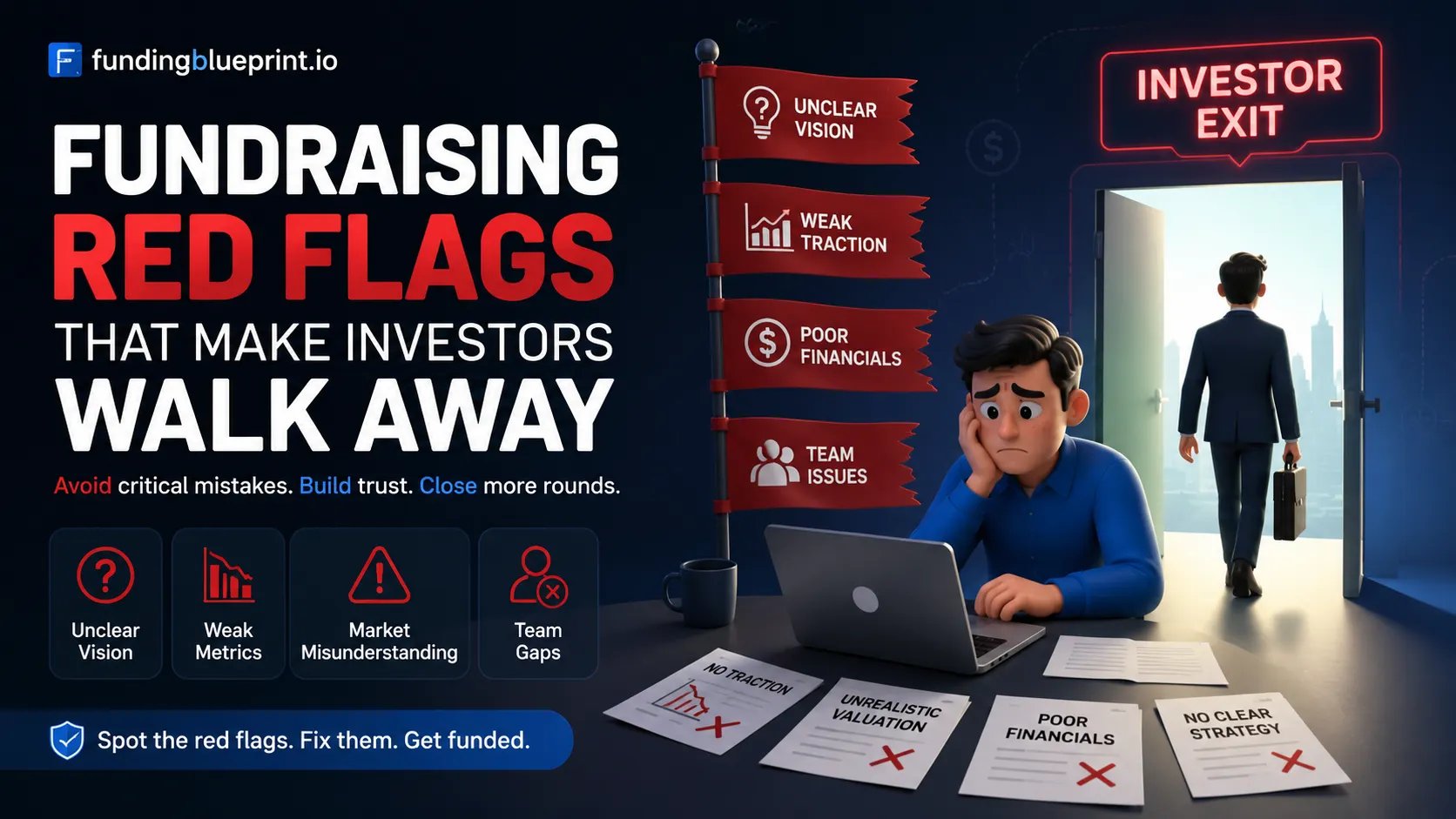 Fundraising Red Flags That Make Investors Walk Away