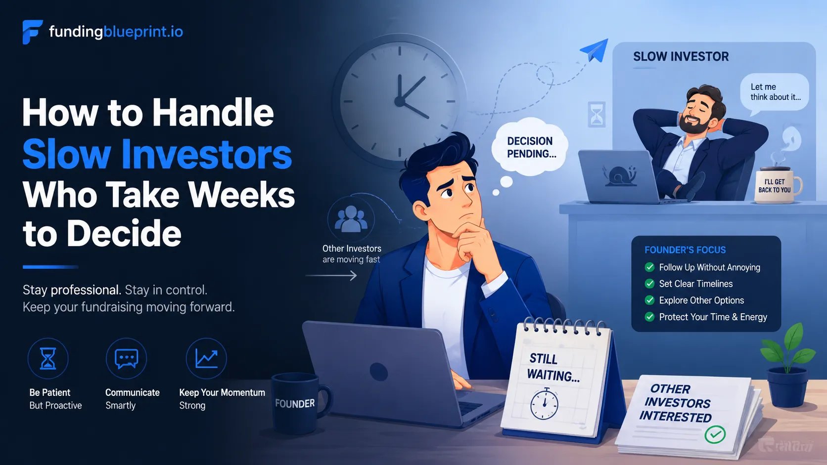 How to Handle Slow Investors Who Take Weeks to Decide