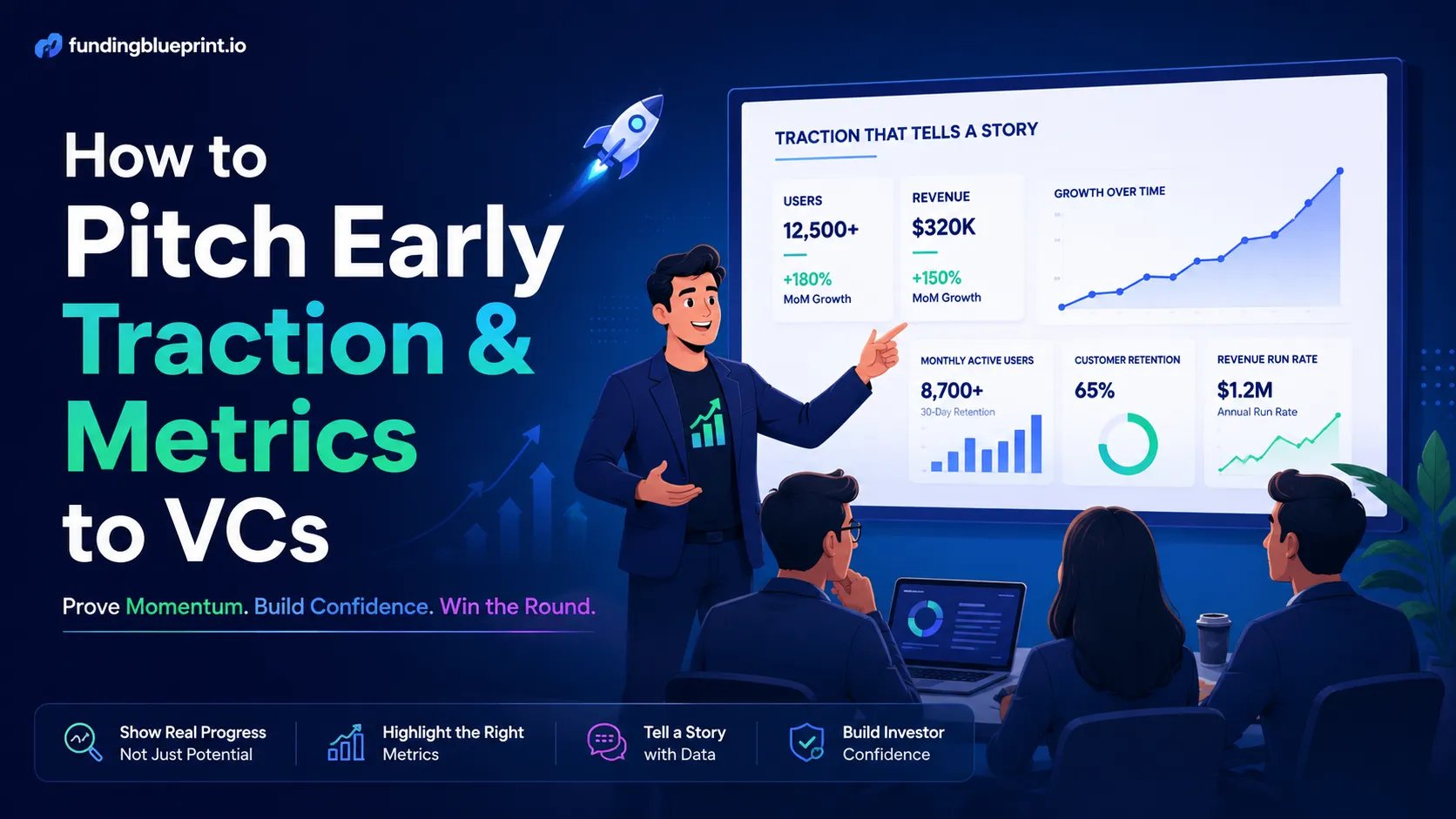 How to Pitch Early Traction & Metrics to VCs