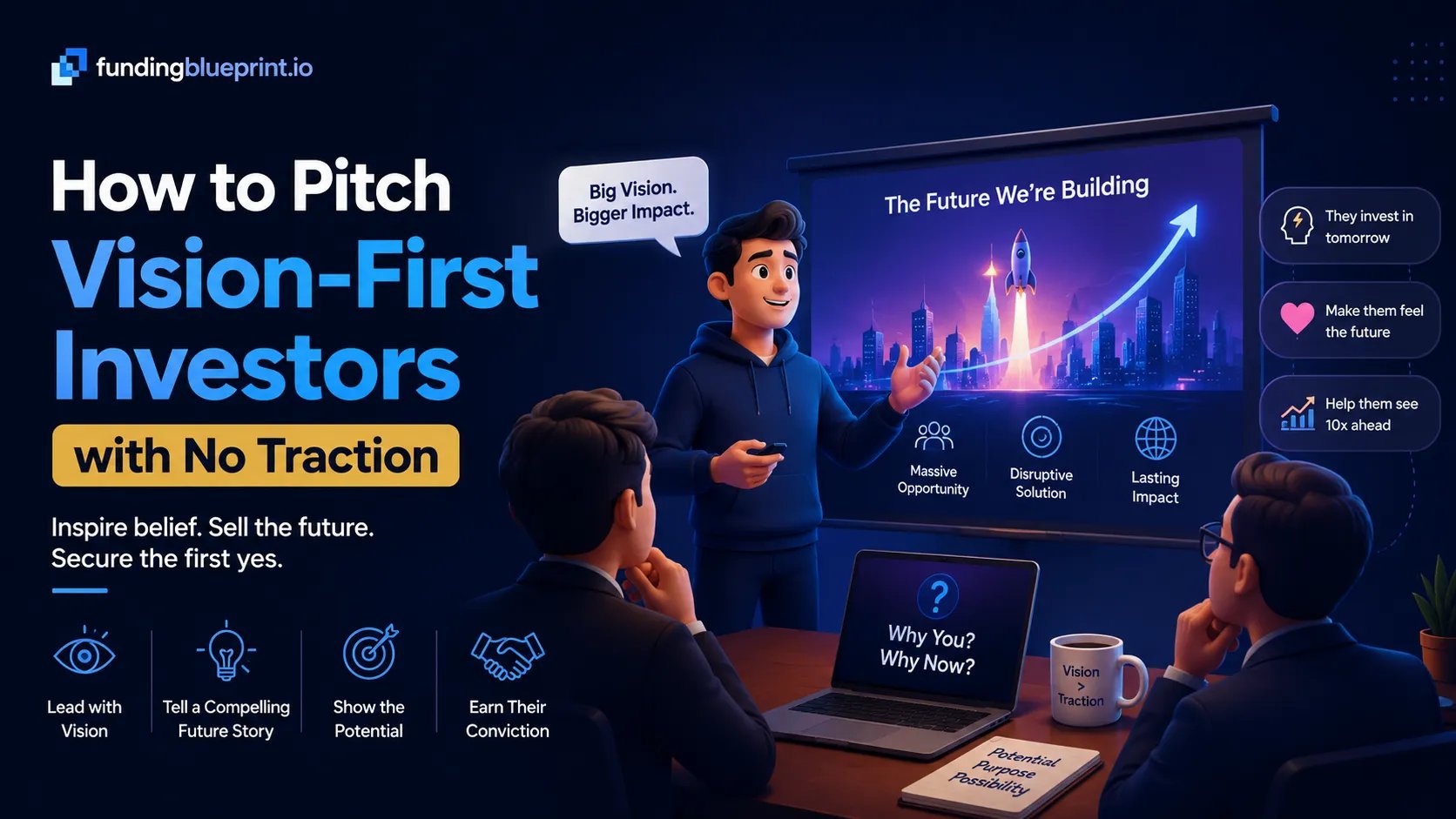 How to Pitch Vision-First Investors with No Traction