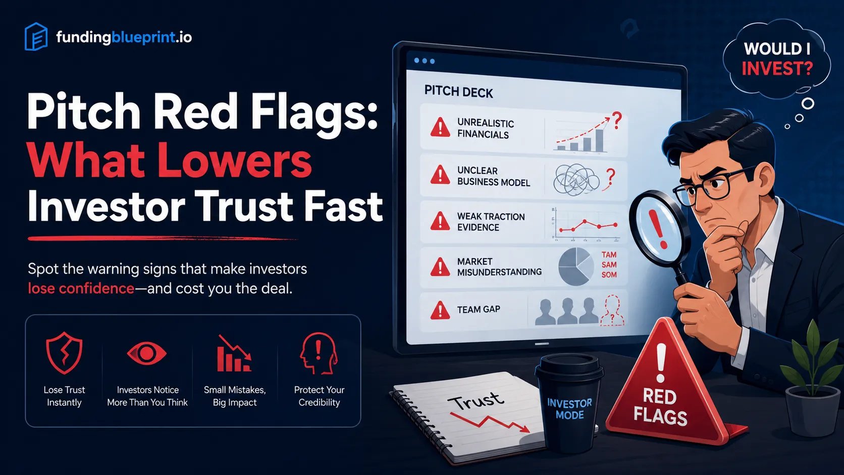 Pitch Red Flags What Lowers Investor Trust Fast