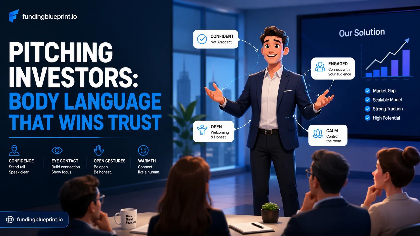 Pitching Investors Body Language That Wins Trust