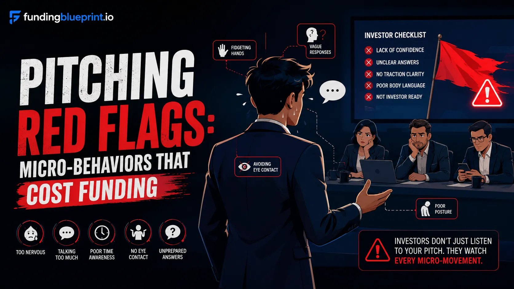Pitching Red Flags Micro-Behaviors That Cost Funding