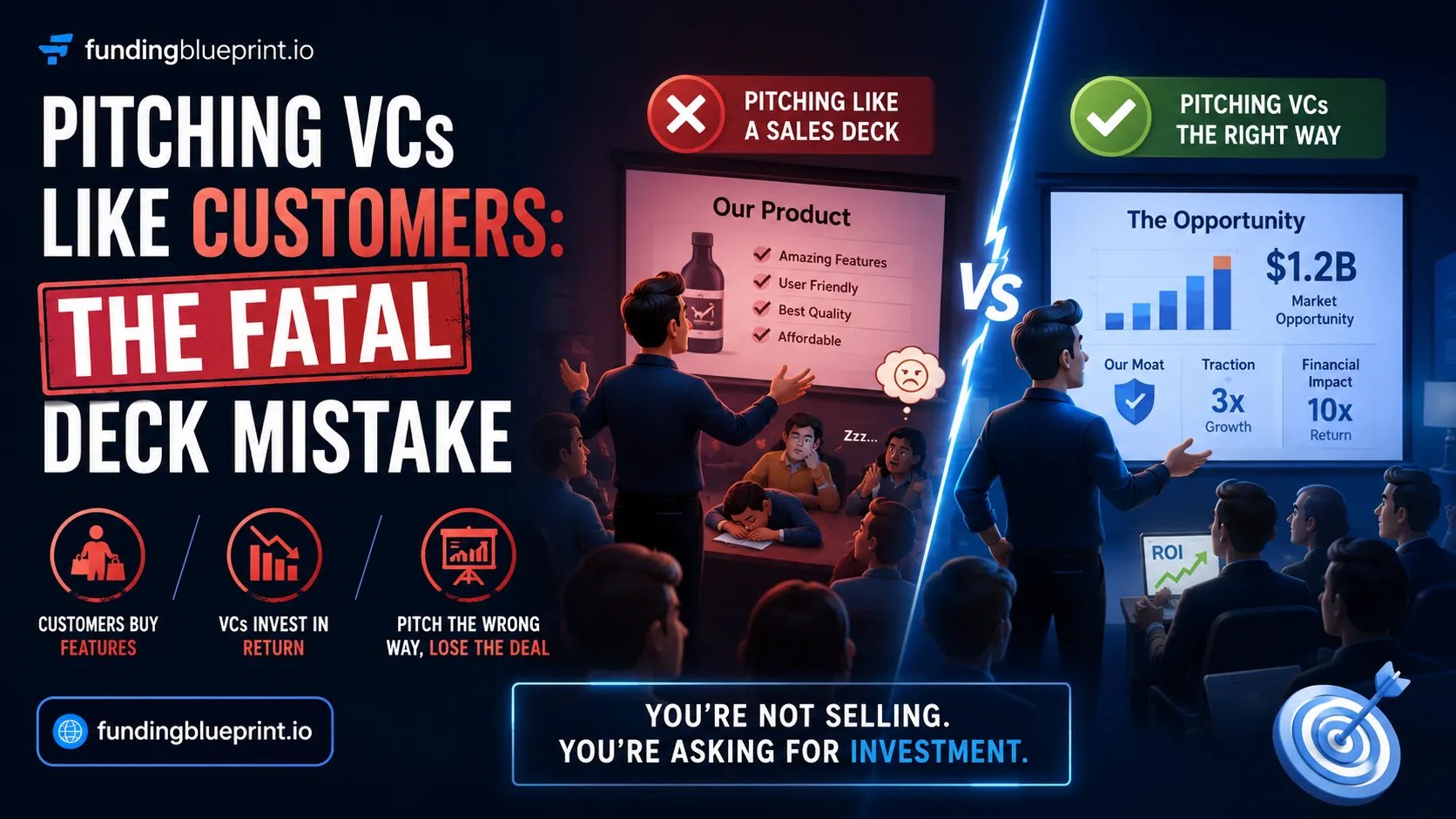 Pitching VCs Like Customers The Fatal Deck Mistake