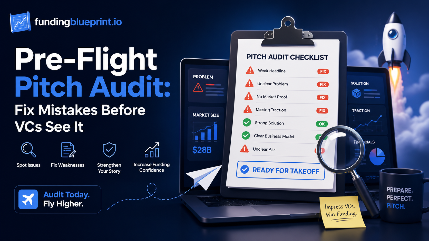 Pre-Flight Pitch Audit Fix Mistakes Before VCs See It