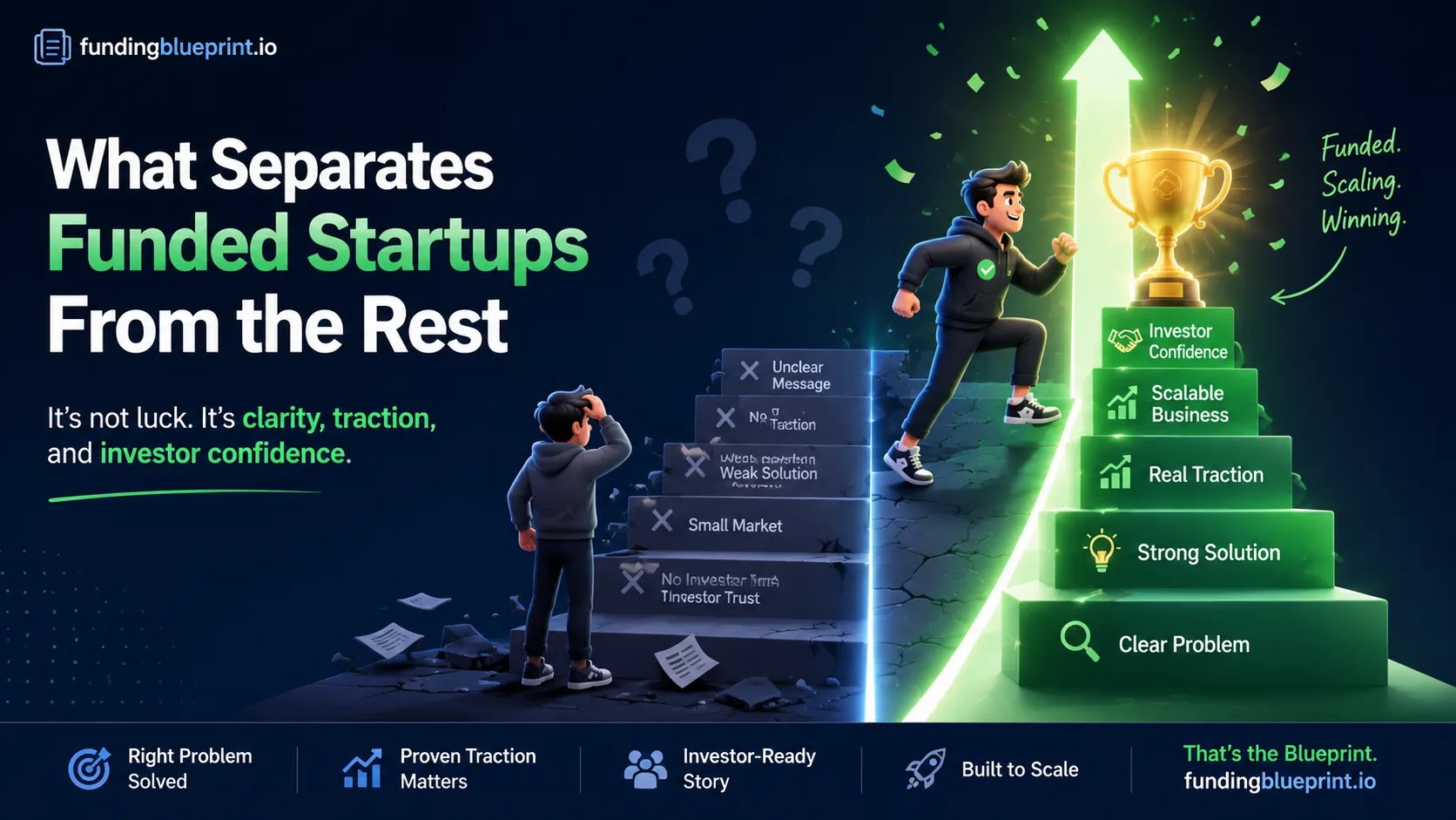 What Separates Funded Startups From the Rest